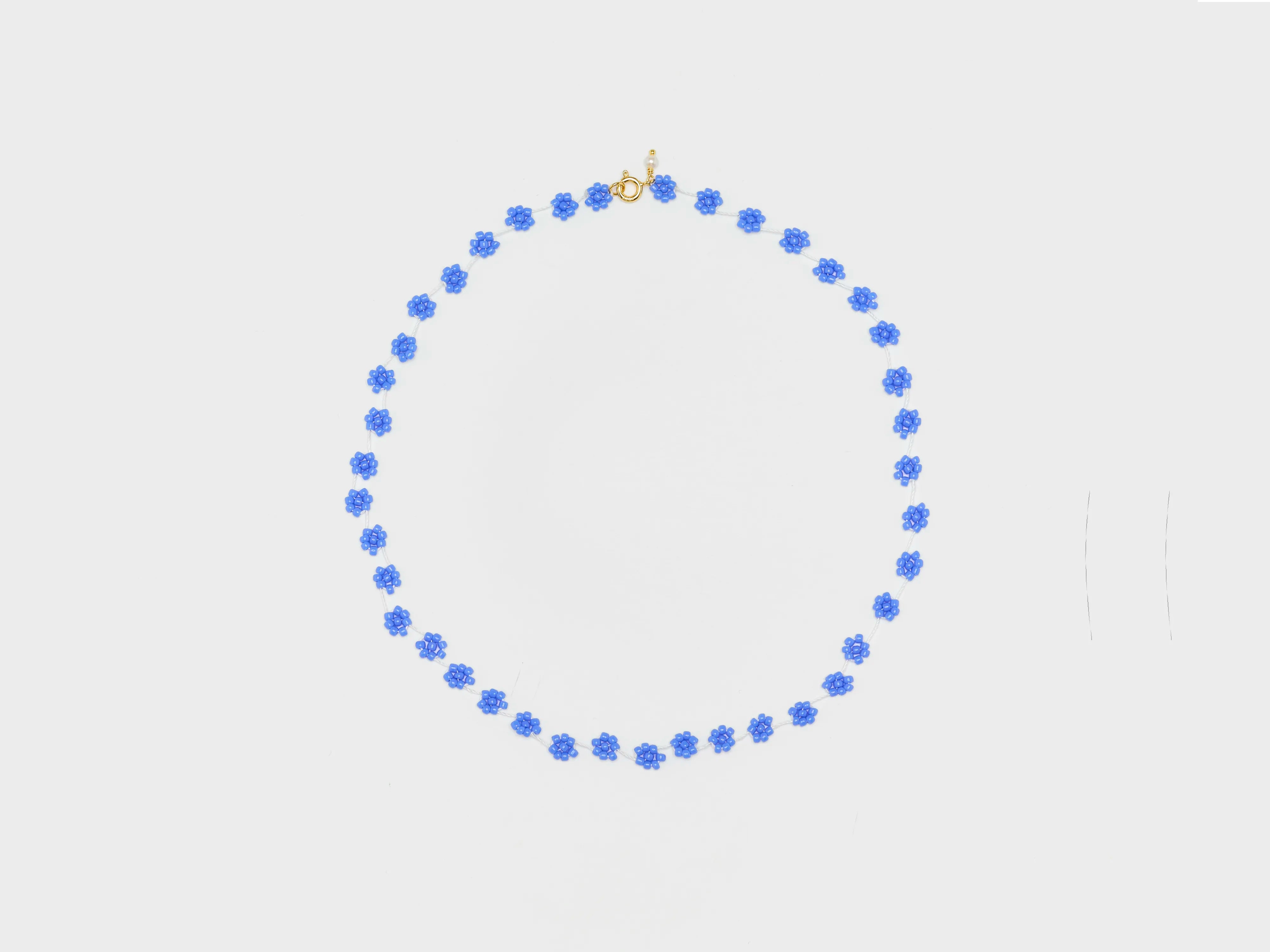 Fiori N° 08 Necklace (251 / W / BLUE)