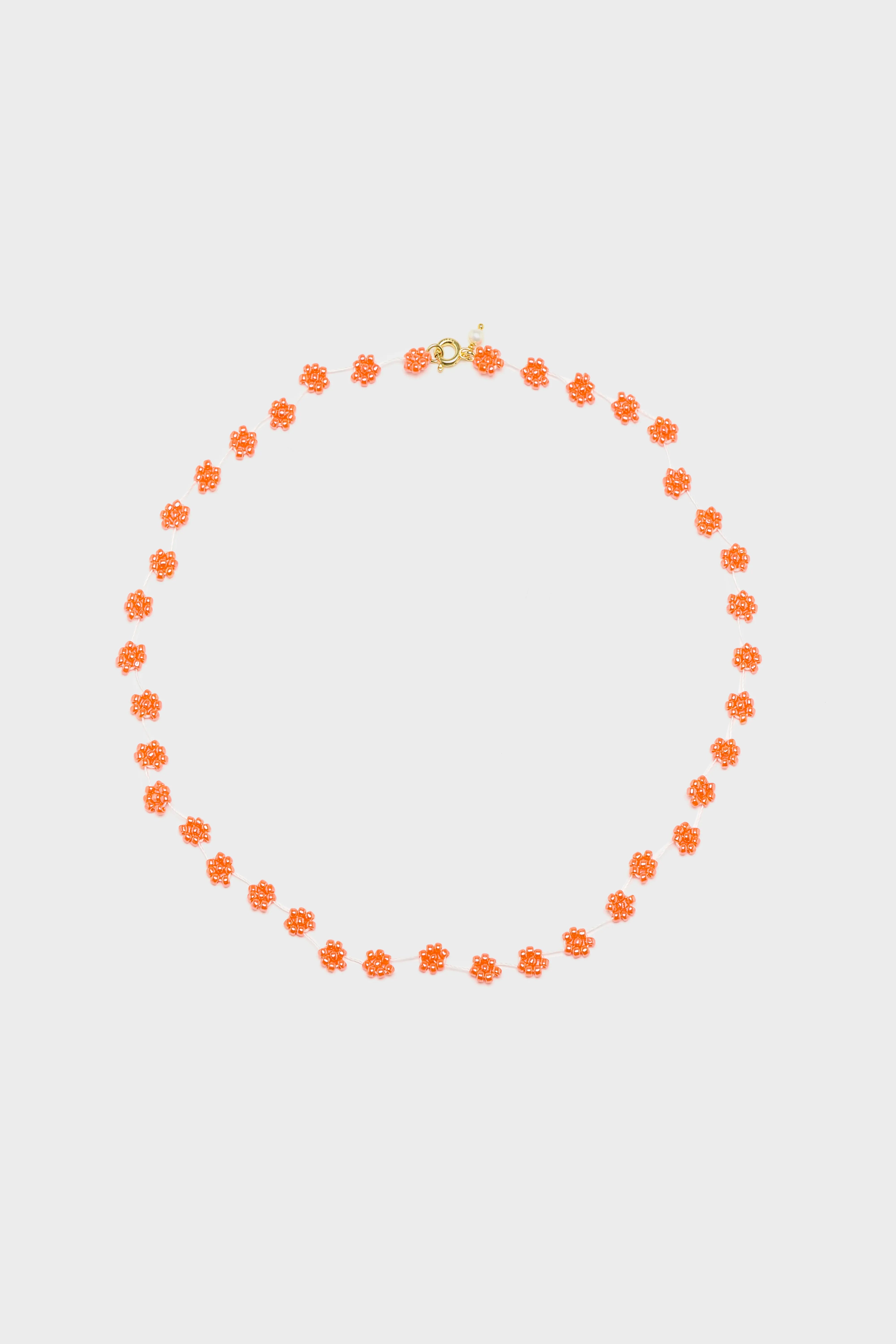 Fiori N° 47 Necklace (252 / W / RED)