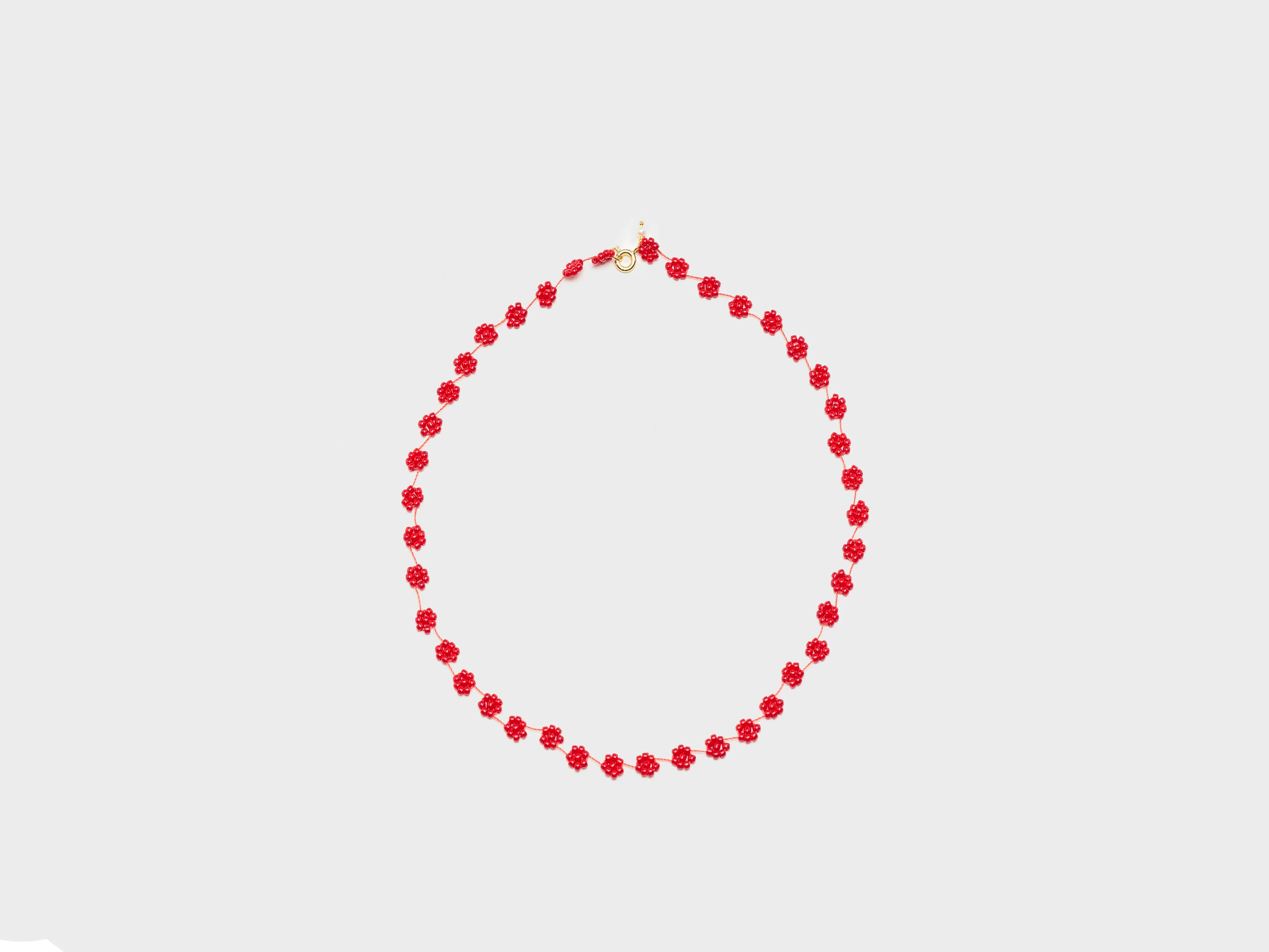 Fiori Red Pepper Necklace (261 / W / RED)