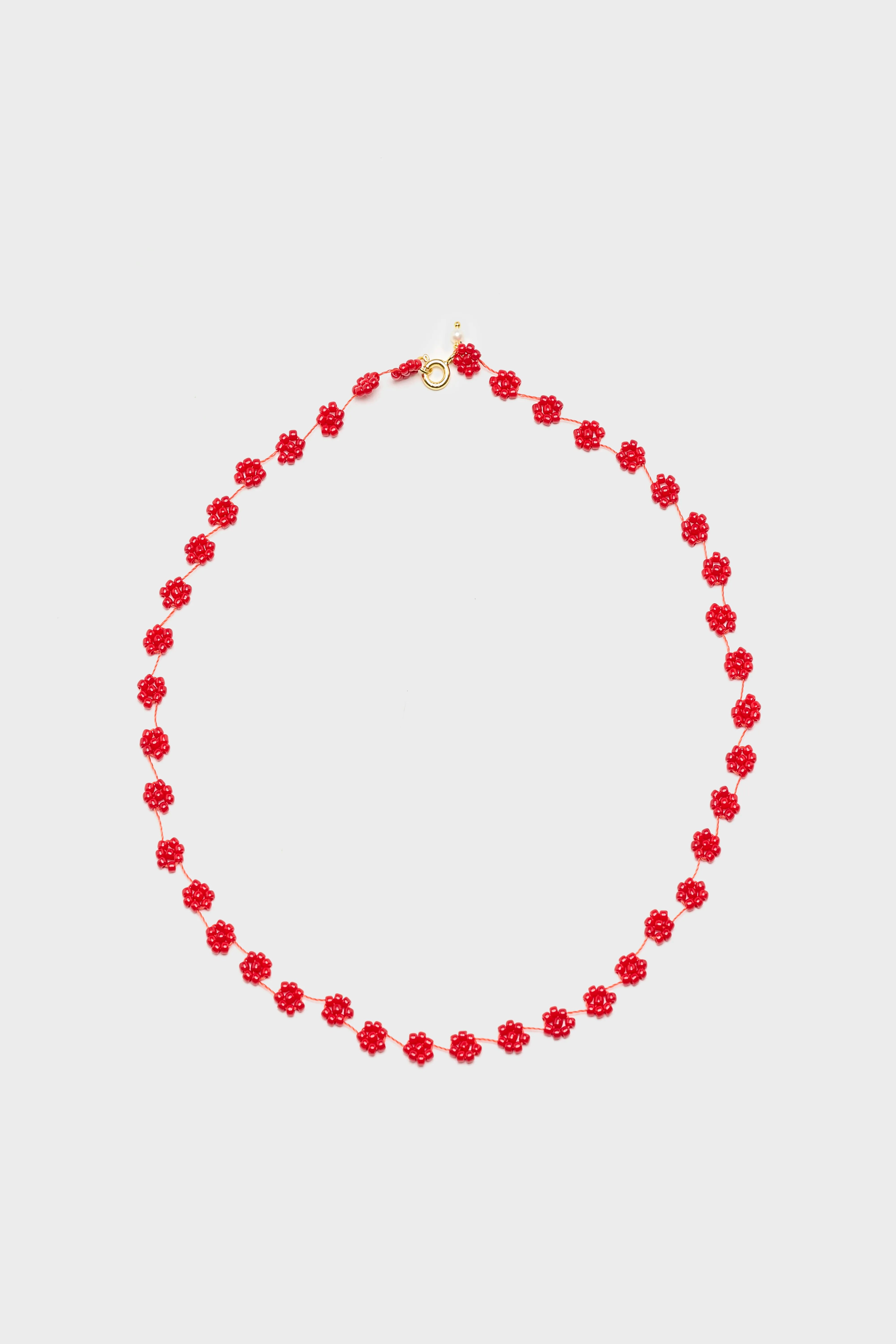 Fiori Red Pepper Necklace (261 / W / RED)