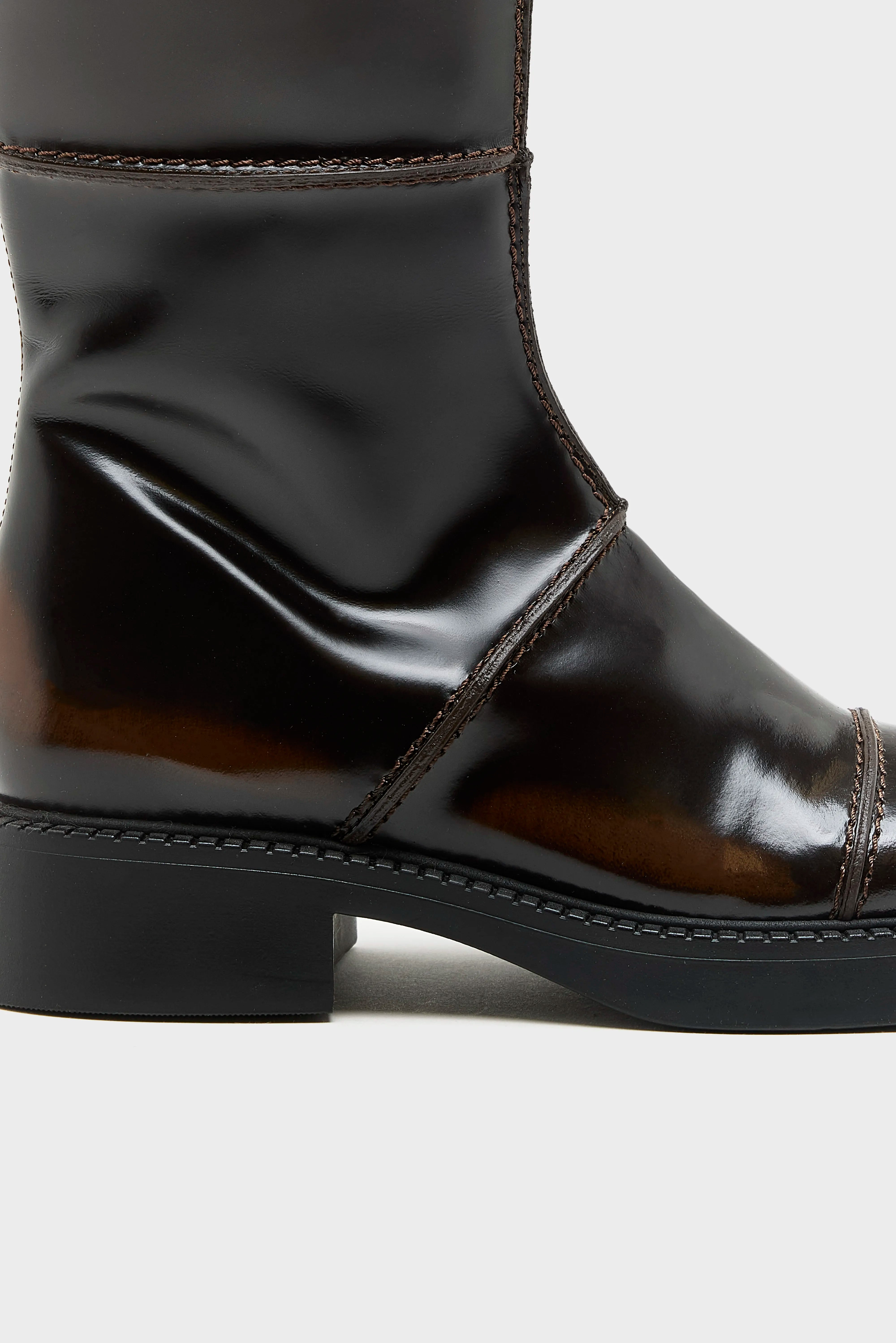 Dahlia Dark Brown Ankle Boots (252 / W / BROWN)