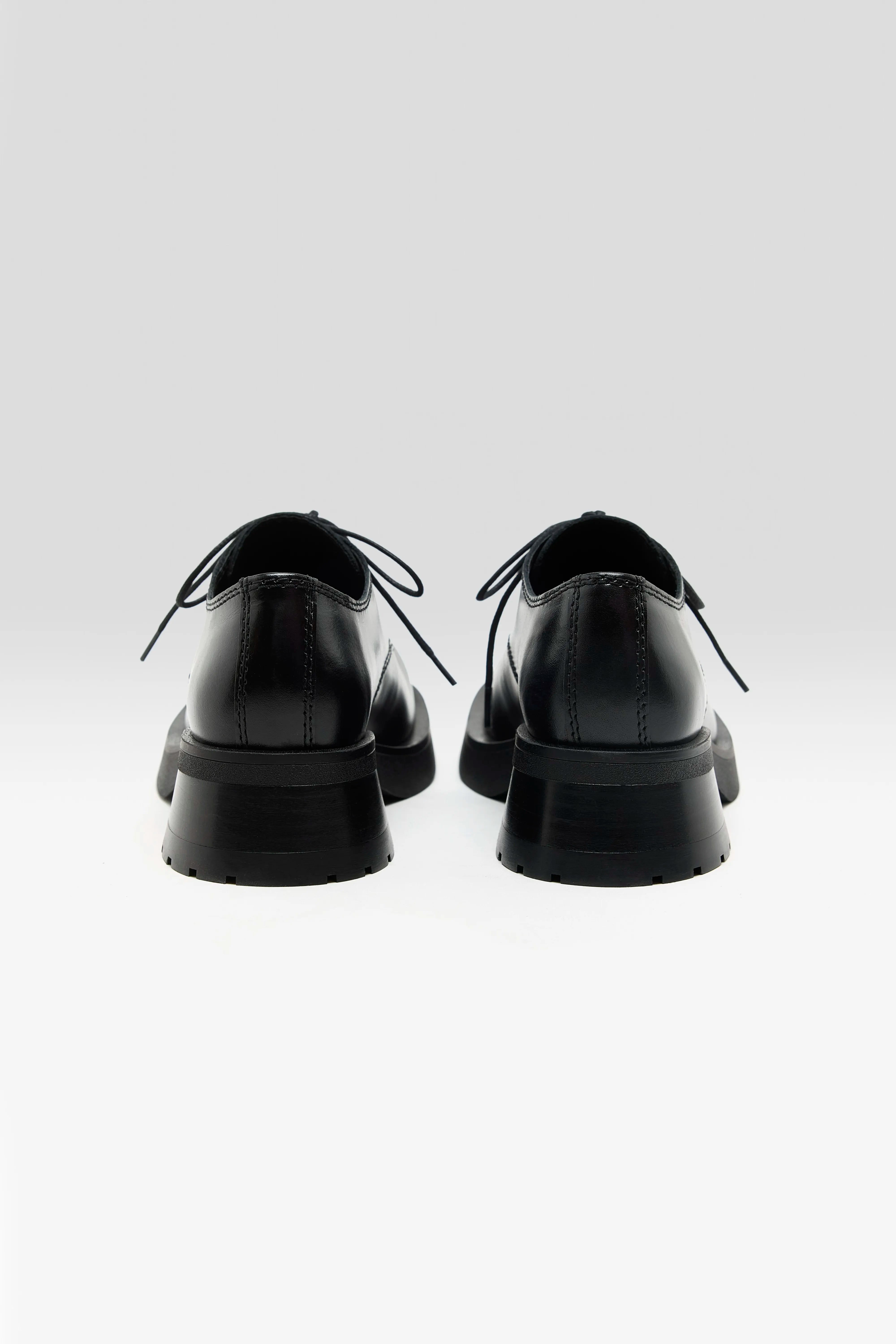 Althea Black Brogues  (252 / W / BLACK)