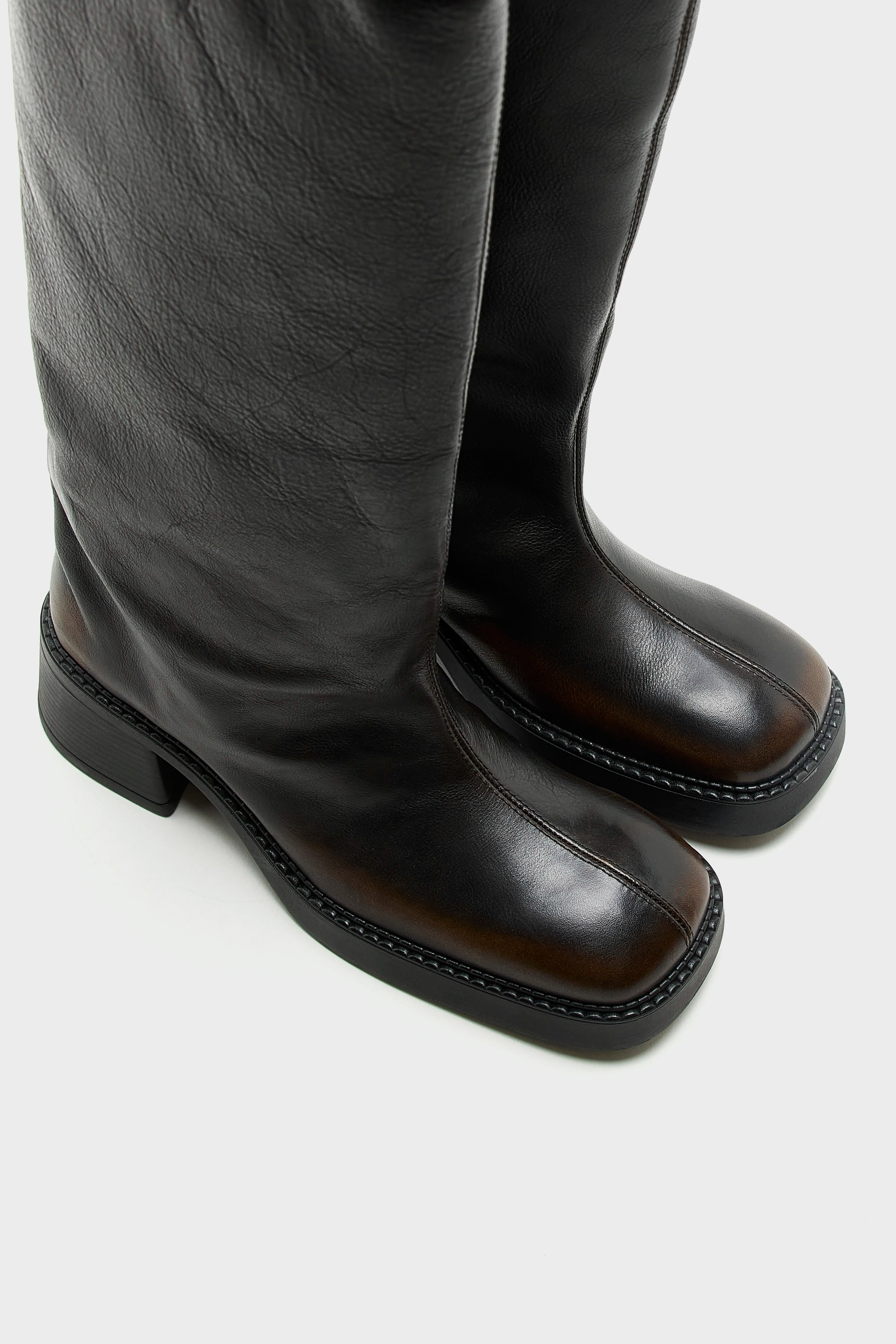 Kristel Tall Brown Boots (252 / W / BROWN)