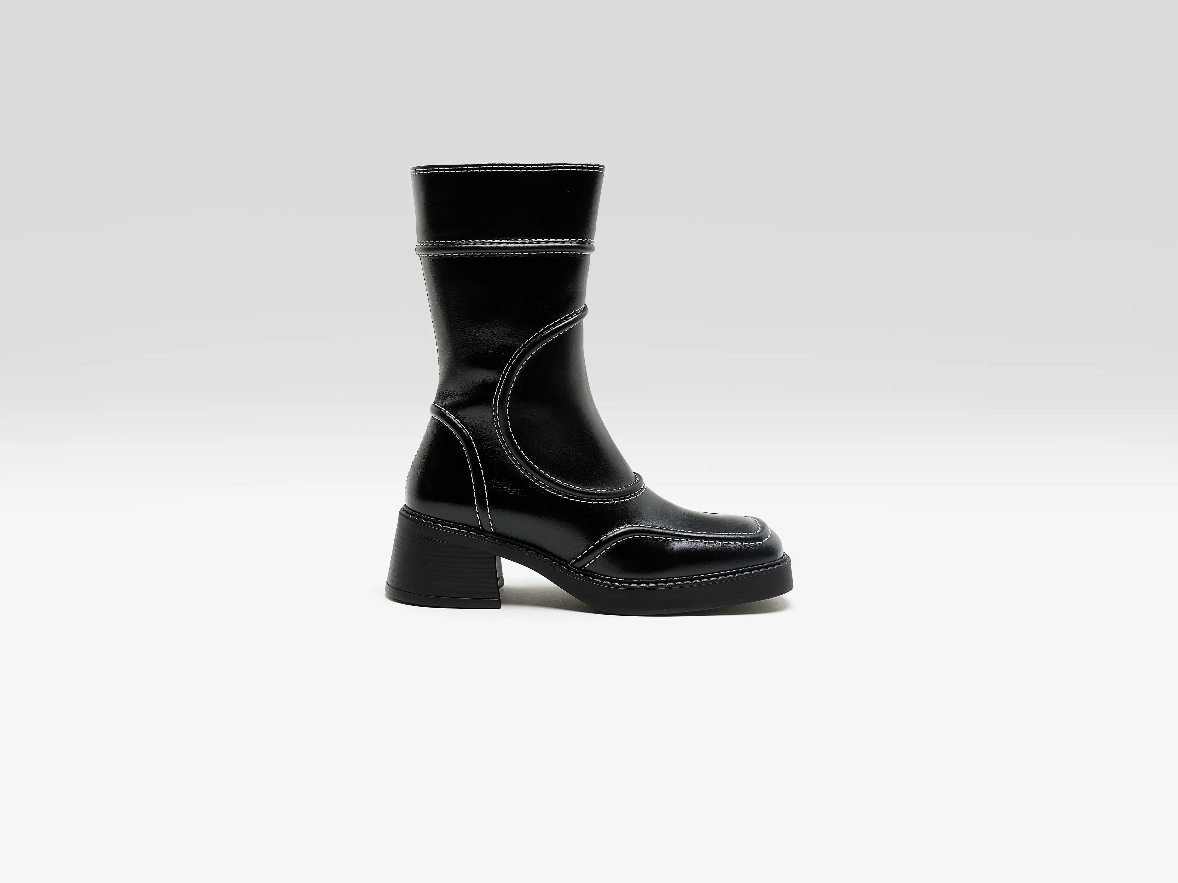 Malene Ankle Boots for Women (262 / W / BLACK)
