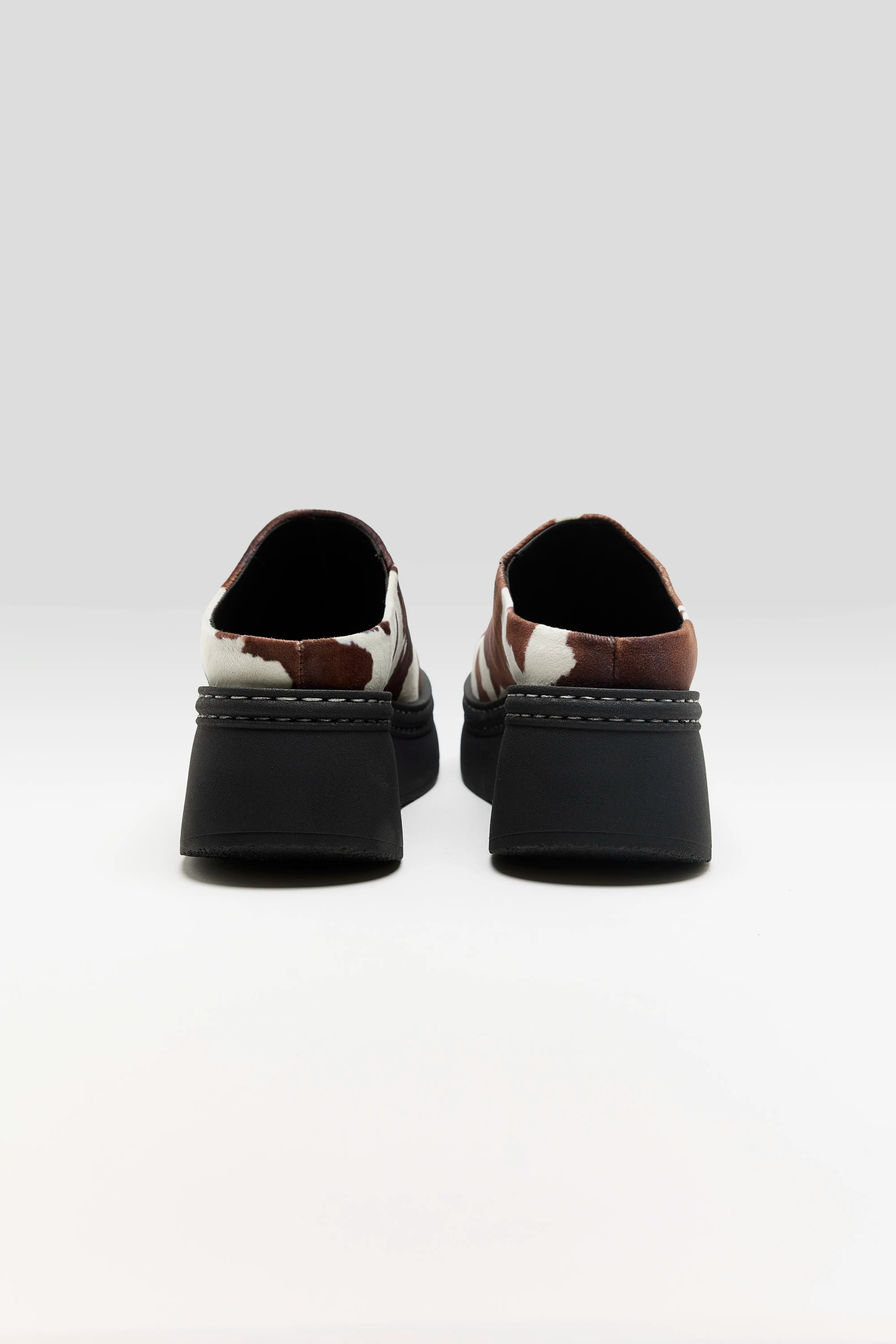 Kristi Platform Mules for Women (262 / W / OFF WHITE)