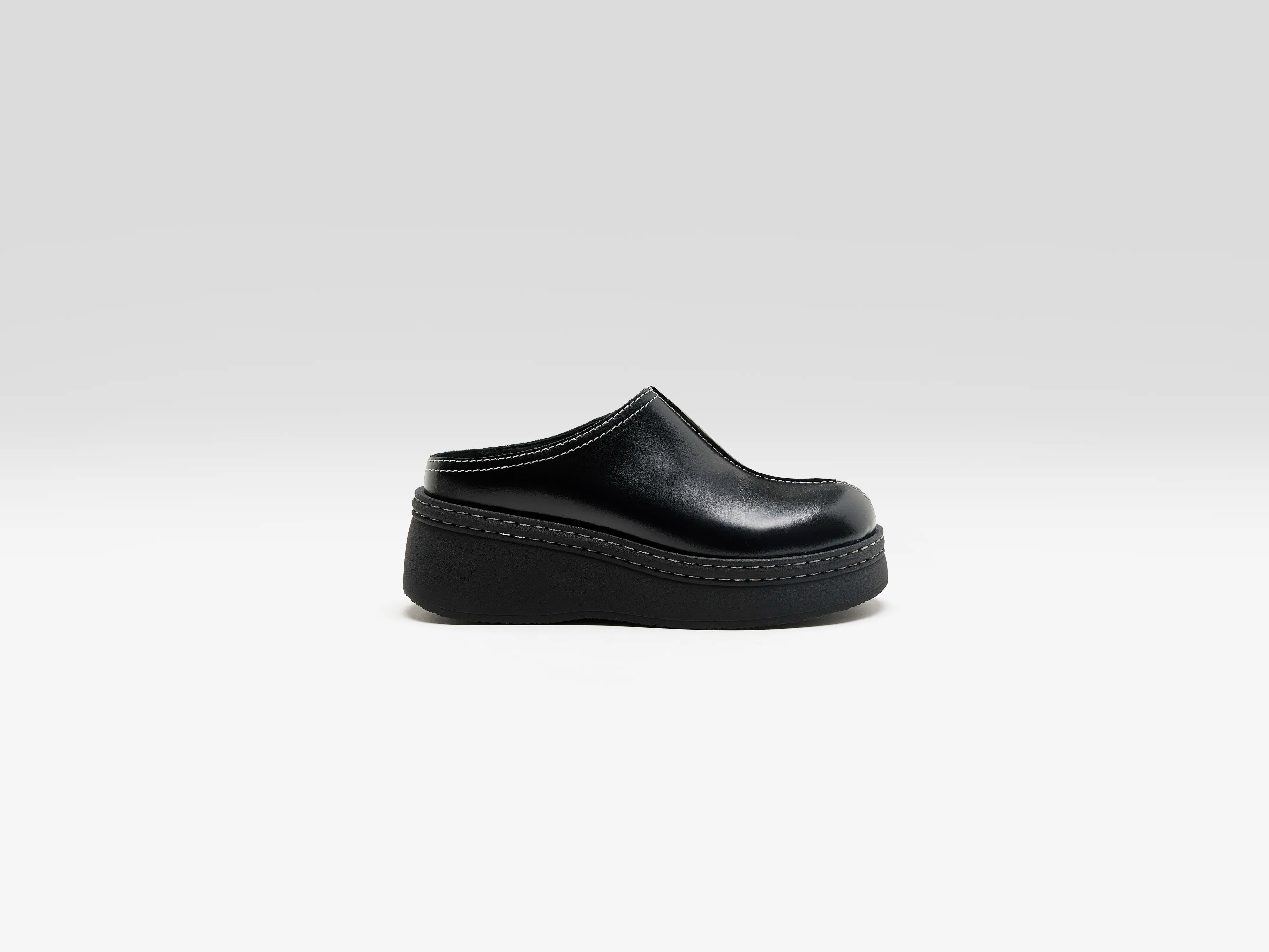 Mules à plateforme Mego pour Femme (262 / W / BLACK)