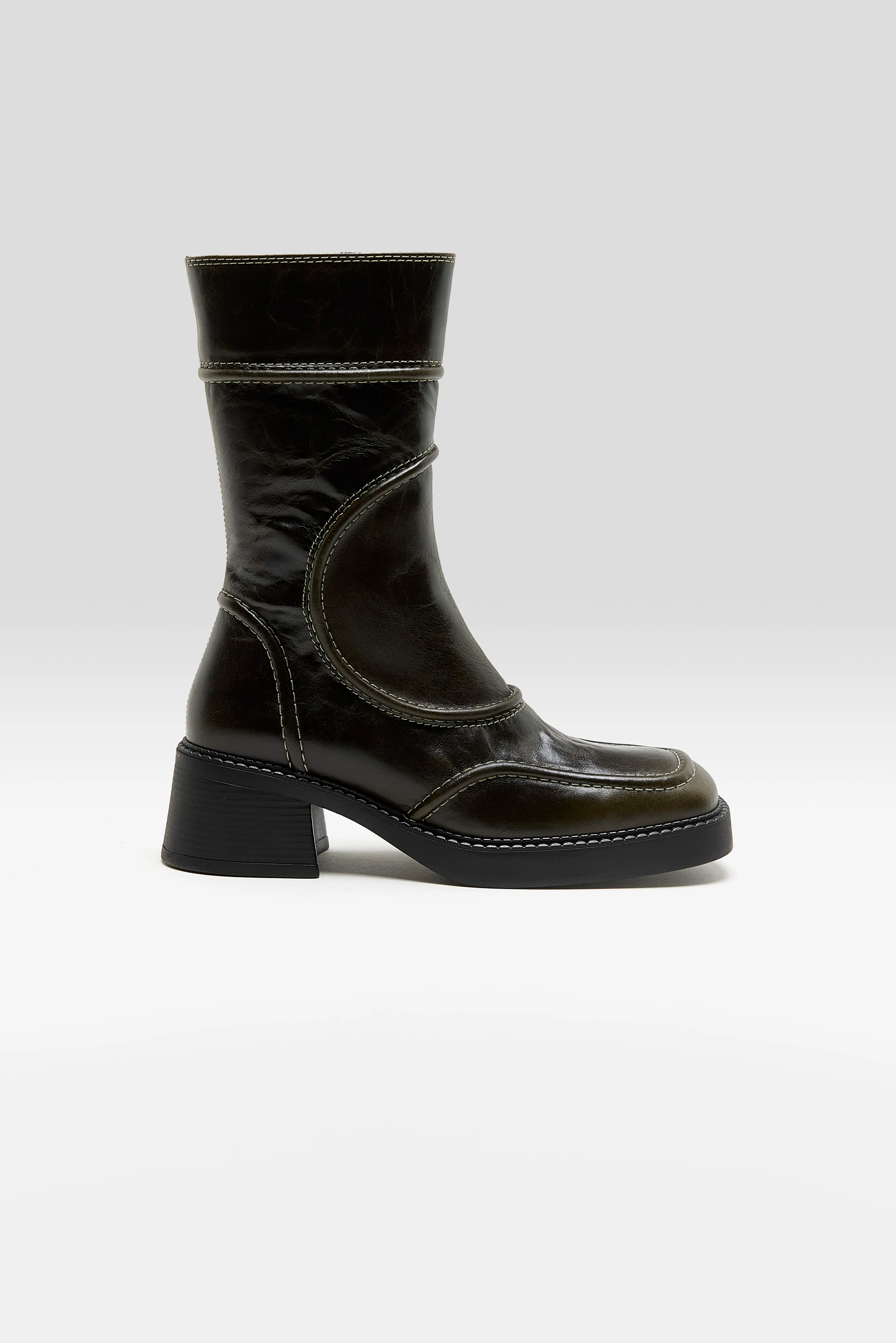 Malene Ankle Boots for Women (262 / W / KAKI)