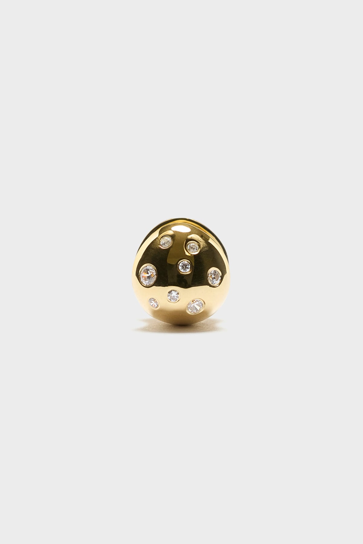 Flynn Popcorn Huggie-Ohrring (262 / A / GOLD)