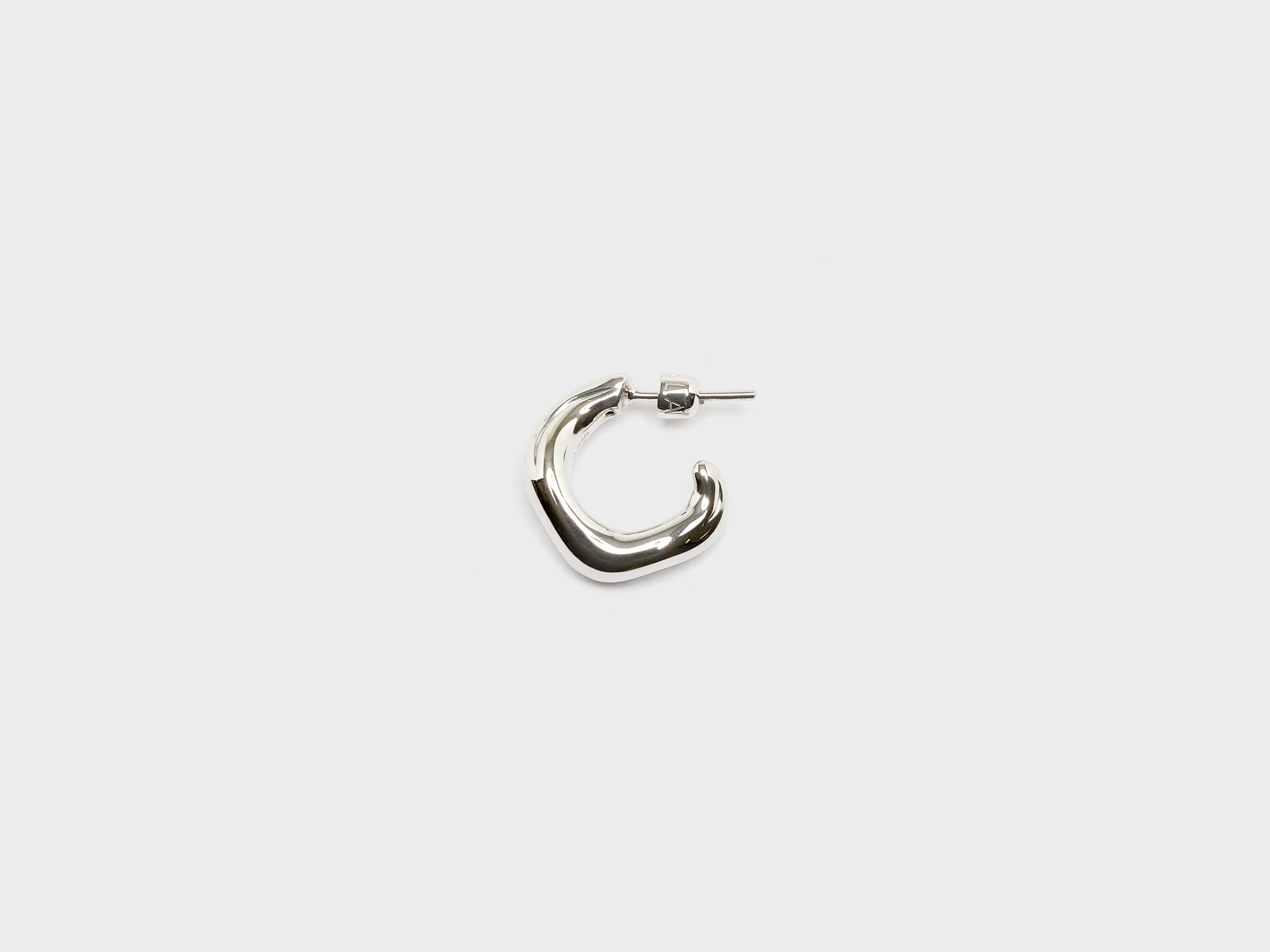 Petite Créole Gauche Anil (262 / A / SILVER)