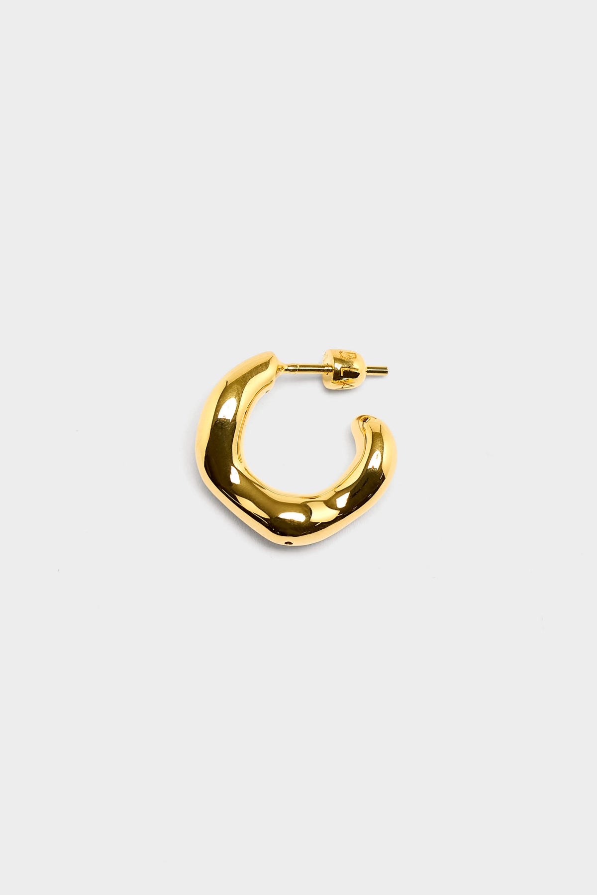 Petite Boucle d'Oreille Créole Droite Anil (262 / W / GOLD)