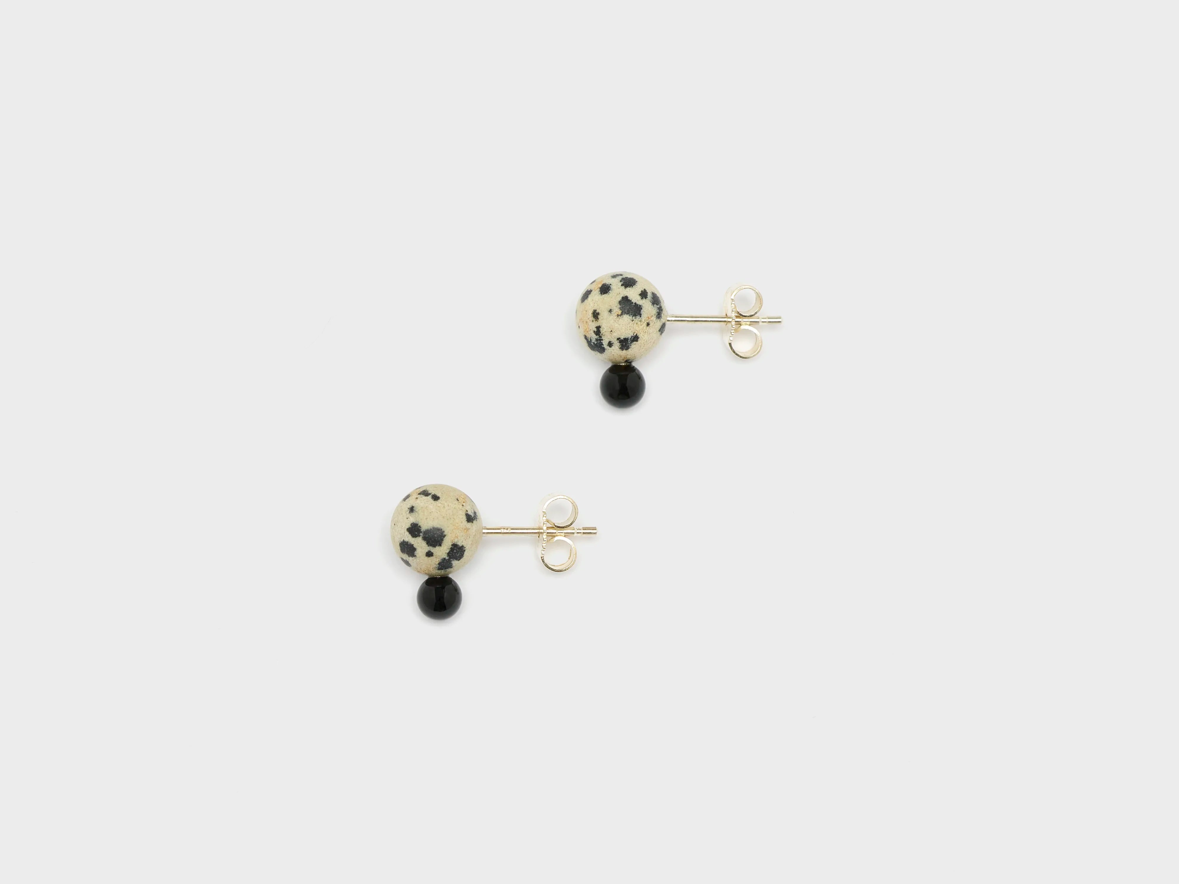 Glyzinia Dalmatian Earstuds (252 / W / BEIGE)