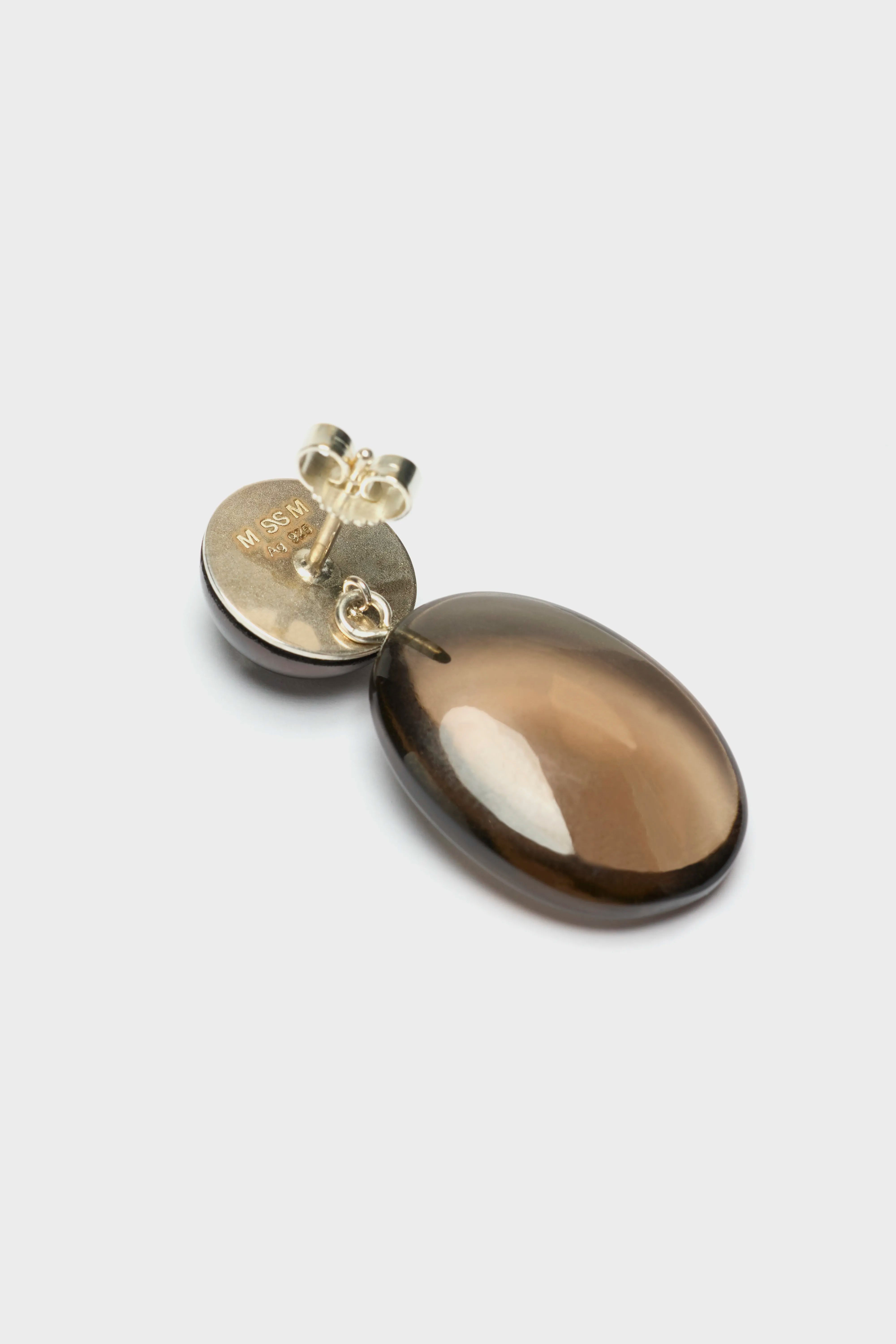 Smokey Pebbles Earrings (252 / W / BROWN)