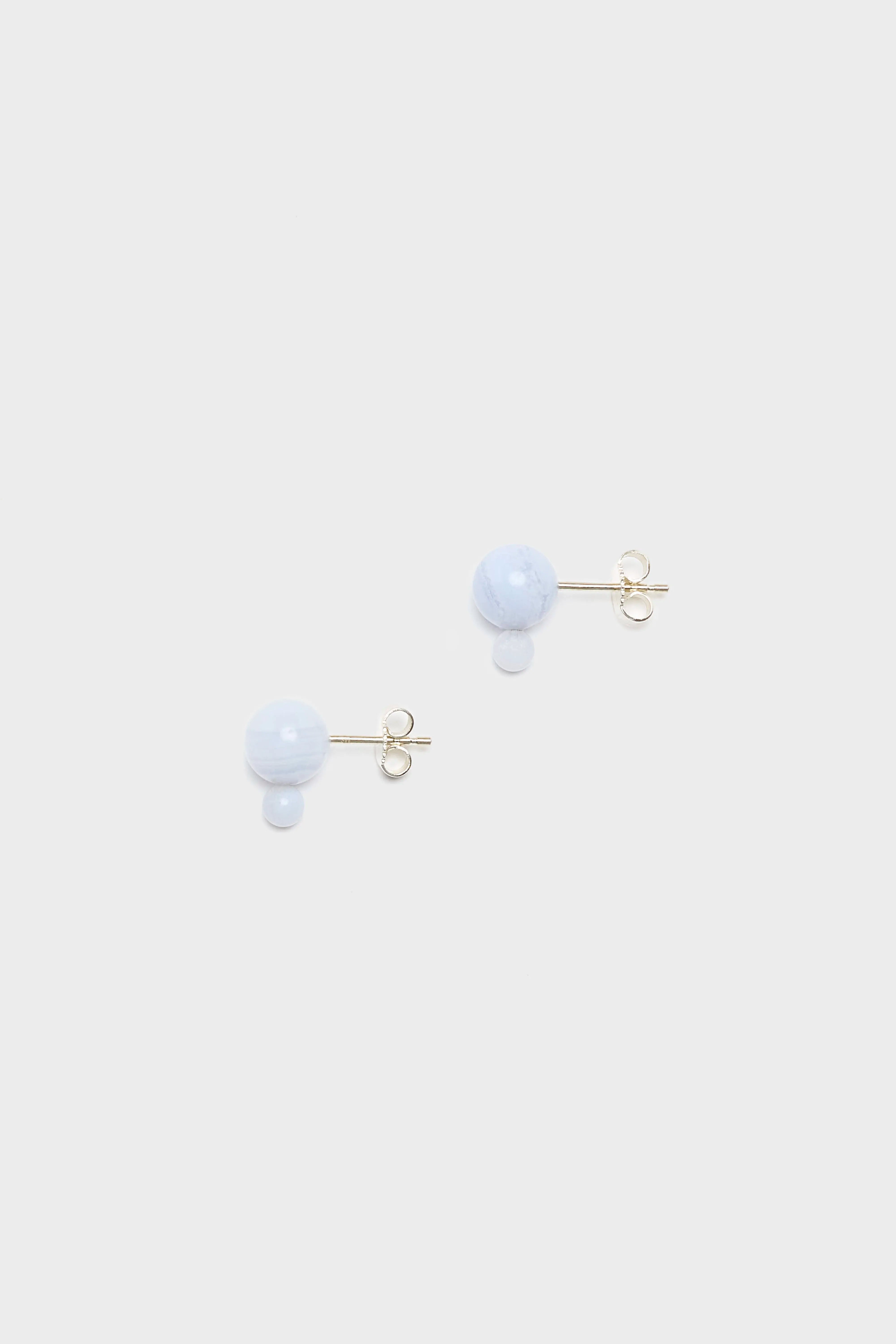 Glyzinia Chalcedon Oorknopjes Voor Dames | Bellerose