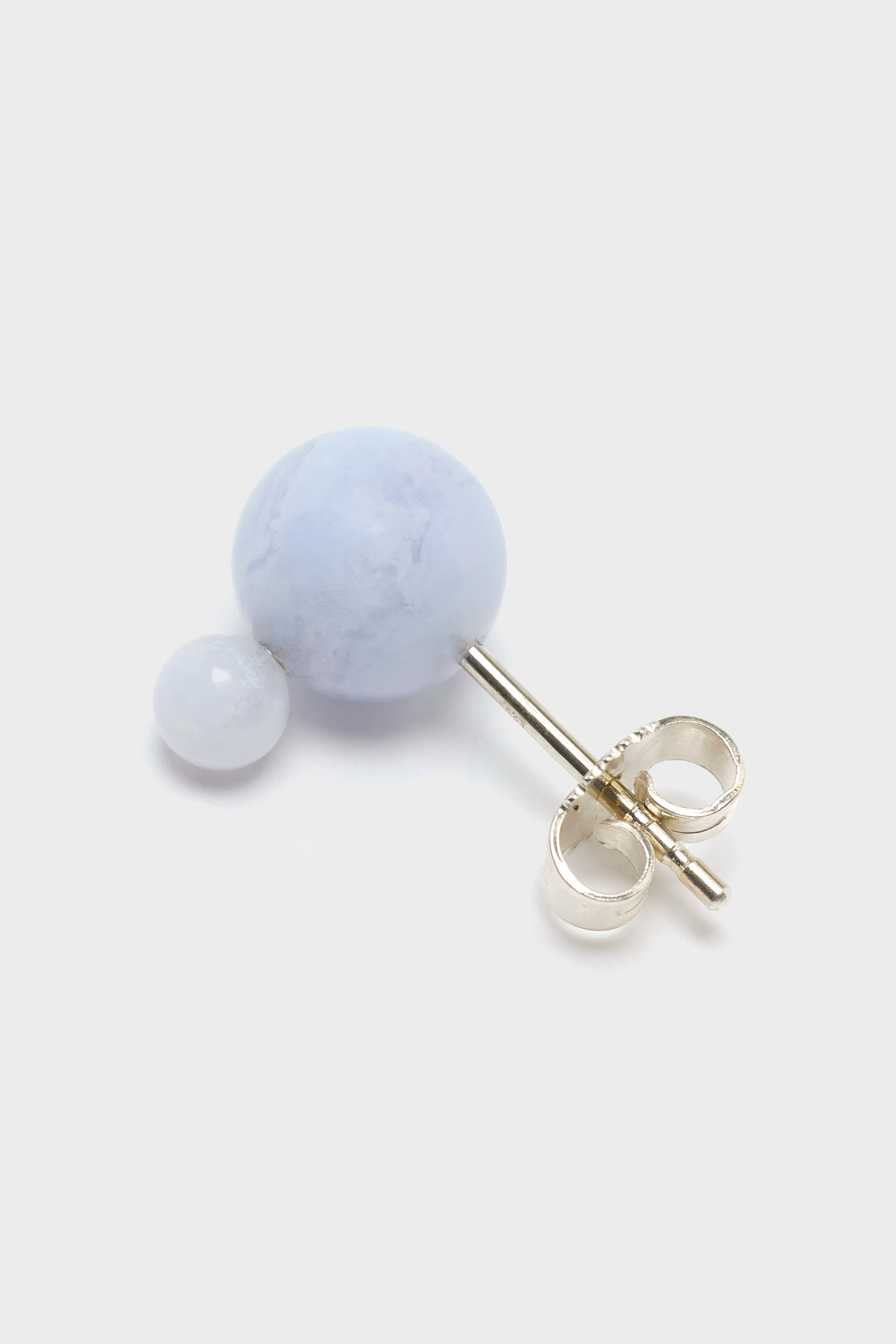 Clous d'oreilles Glyzinia Chalcedon (261 / W / BLUE)