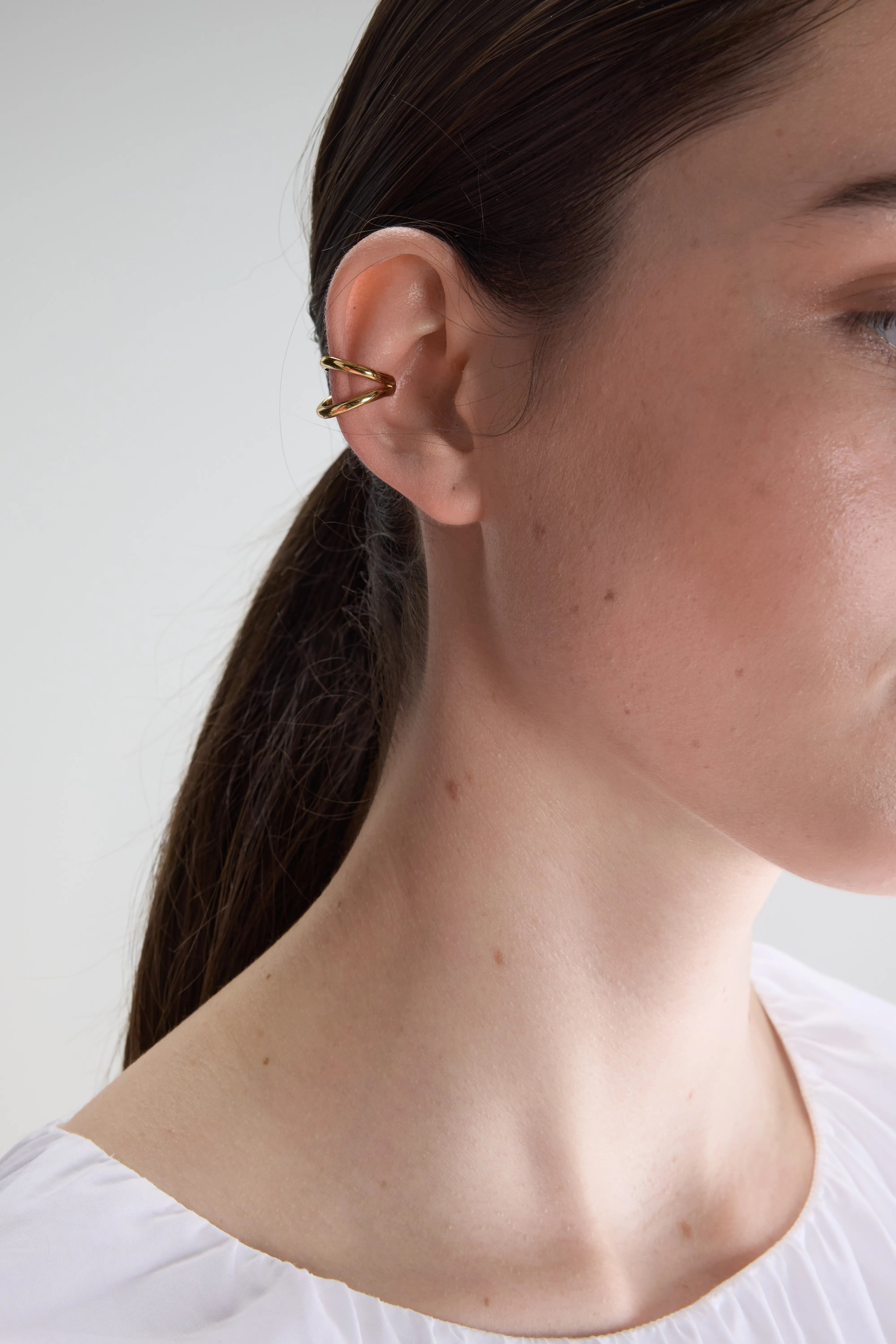 Mini Earcuff Écho (261 / W / GOLD)