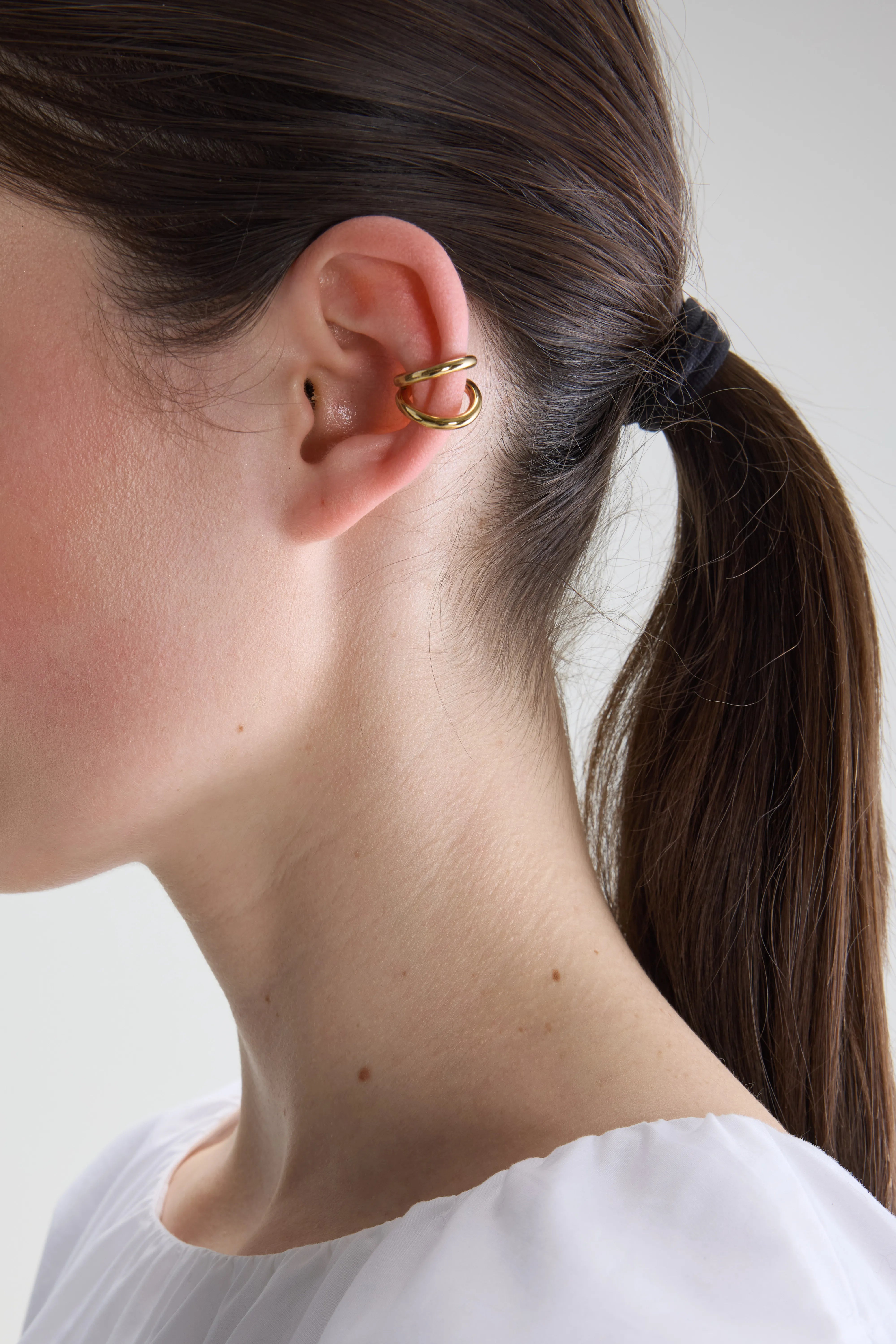 Mini Earcuff Écho (261 / W / GOLD)