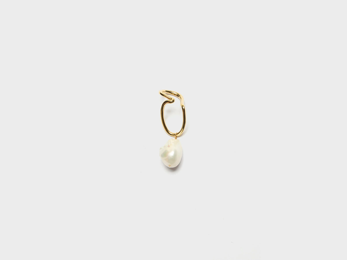 Boucle d'oreille Ear Cuff Droite La Virtuose Baroque (271 / W / GOLD)