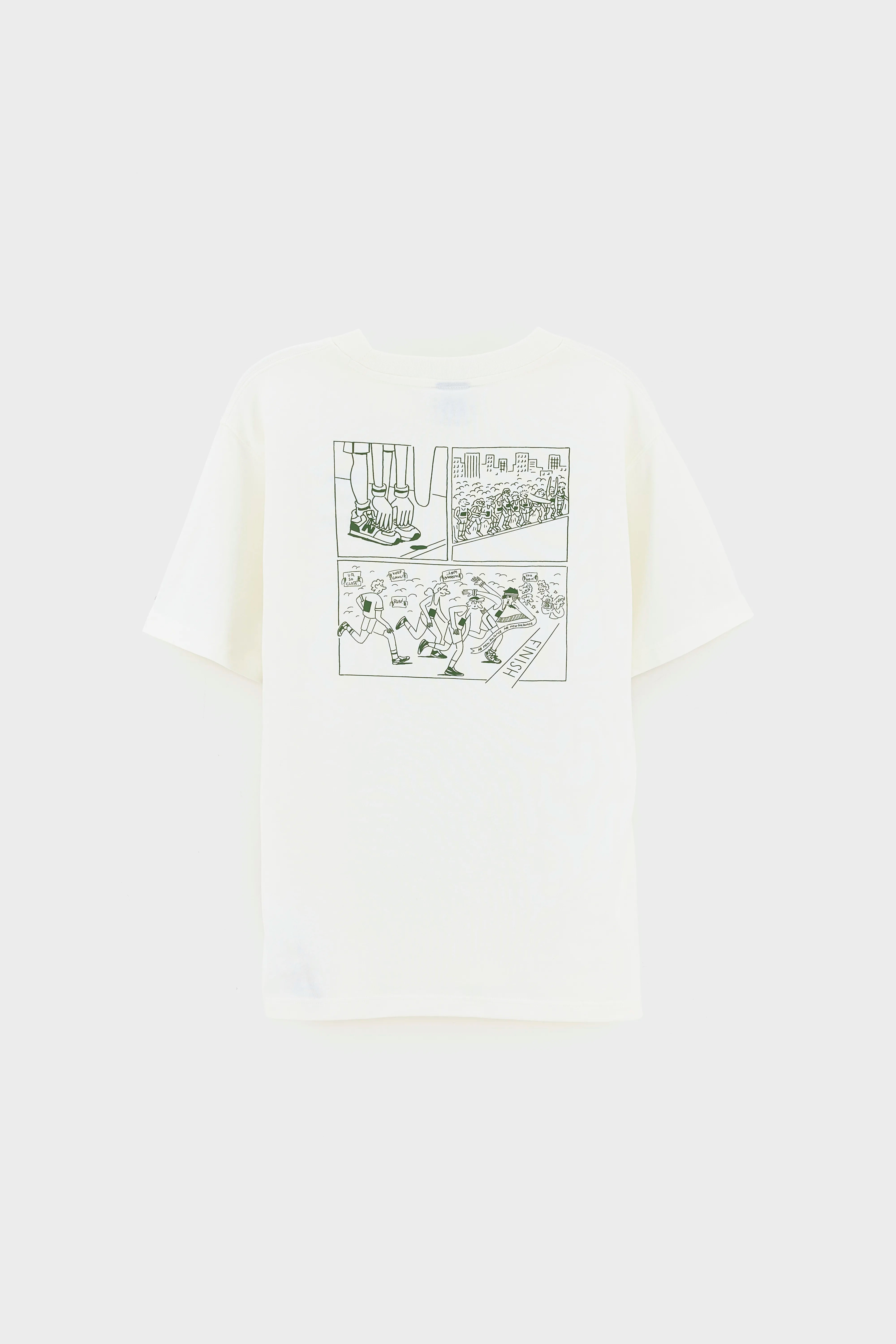 Runners Aren't Normal T-Shirt (252 / M / BEIGE)