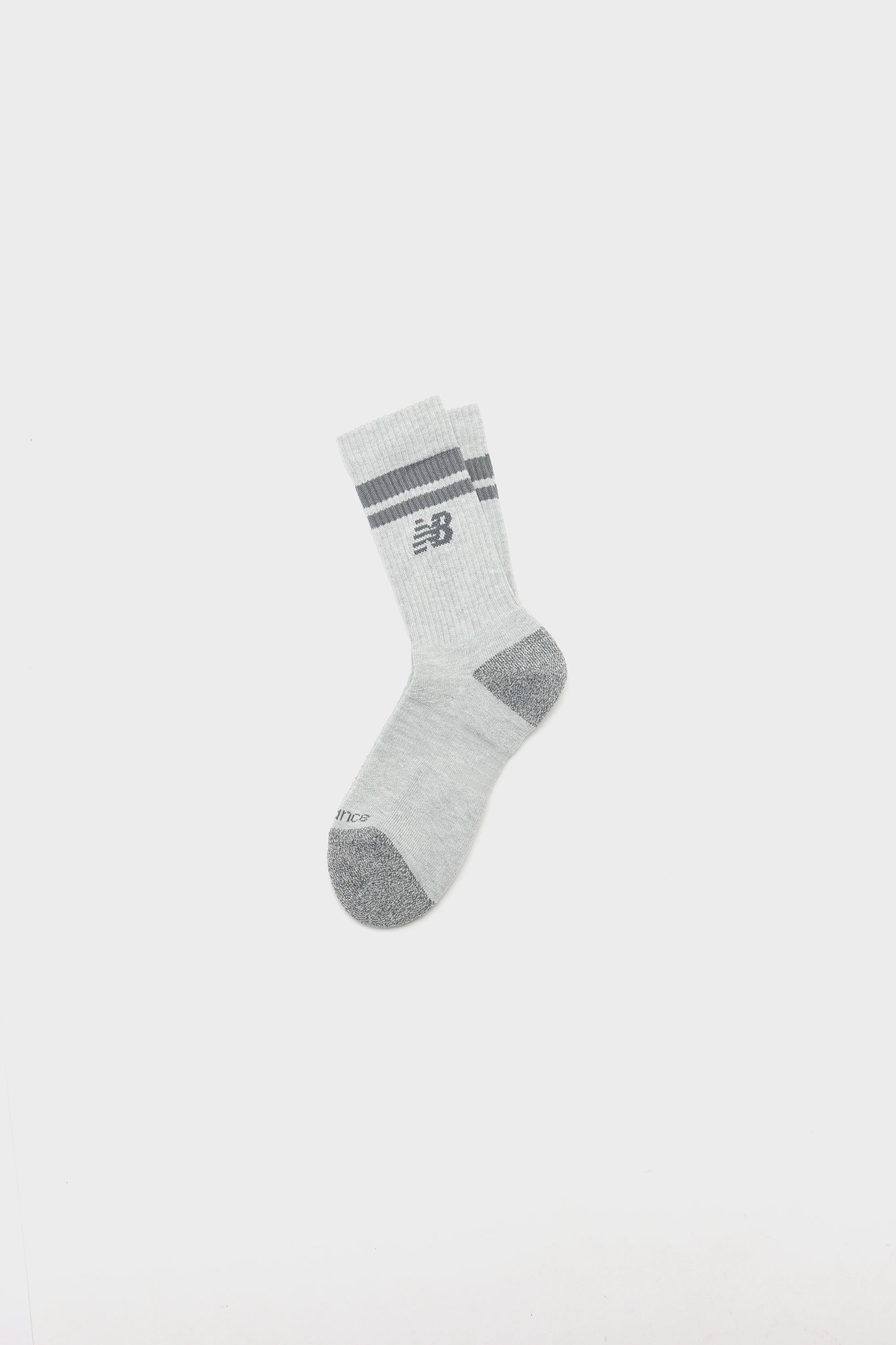 Active Lifestyle Striped Crew Socks for Men (252 / M / MULTICOLOR)