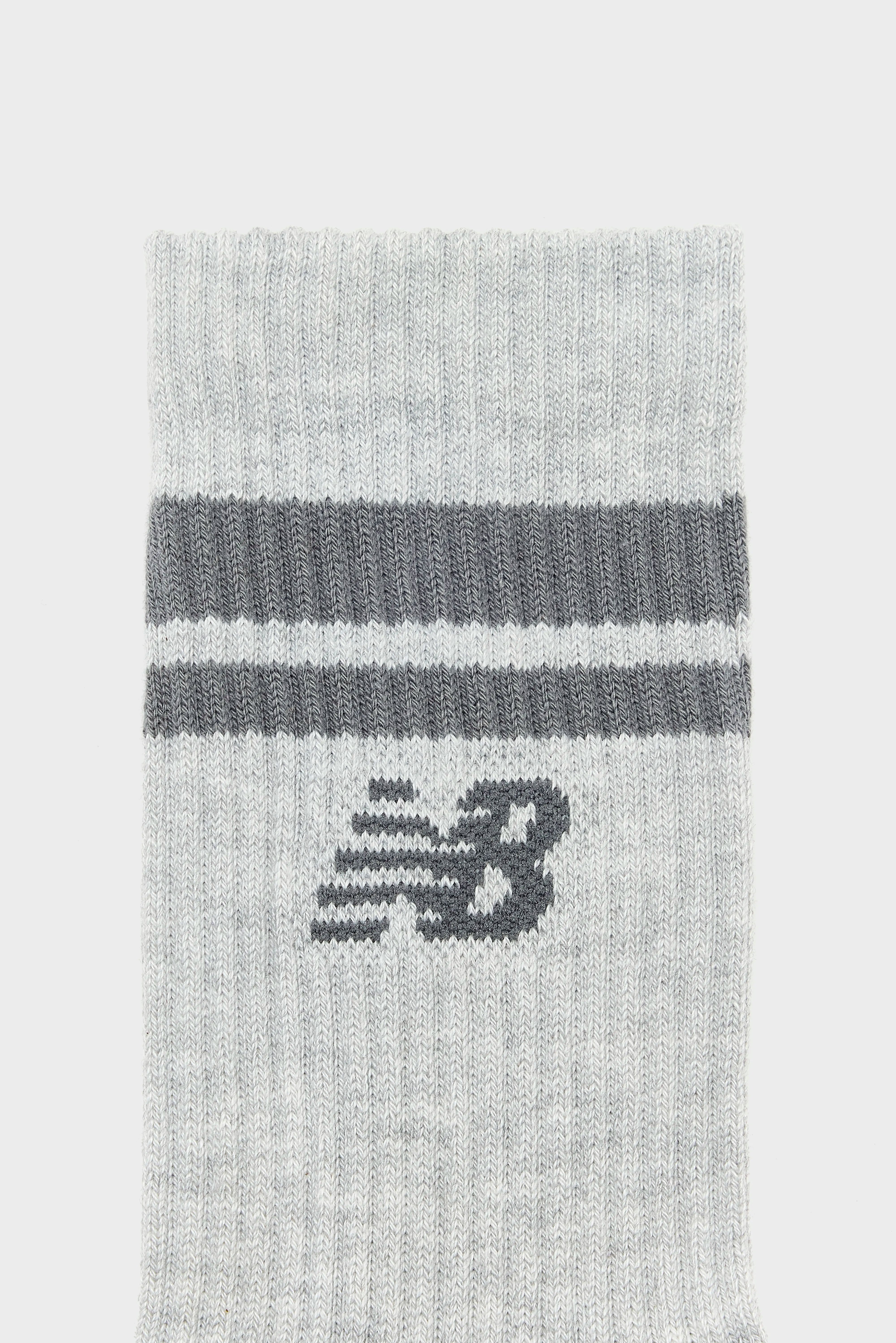 Active Lifestyle Striped Crew Socks for Men (252 / M / MULTICOLOR)