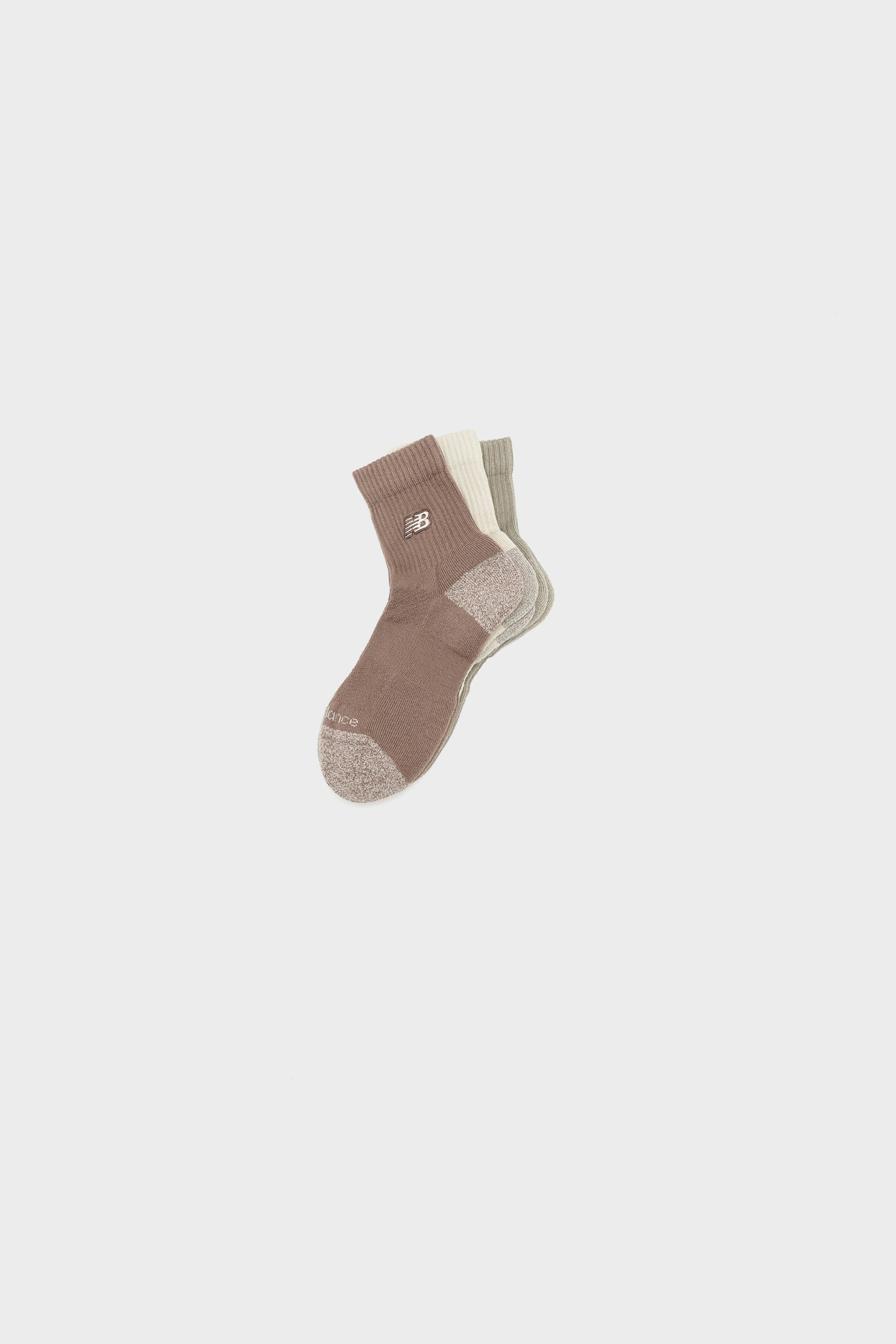 Active Premium QTR Socks for Women (261 / W / BROWN)