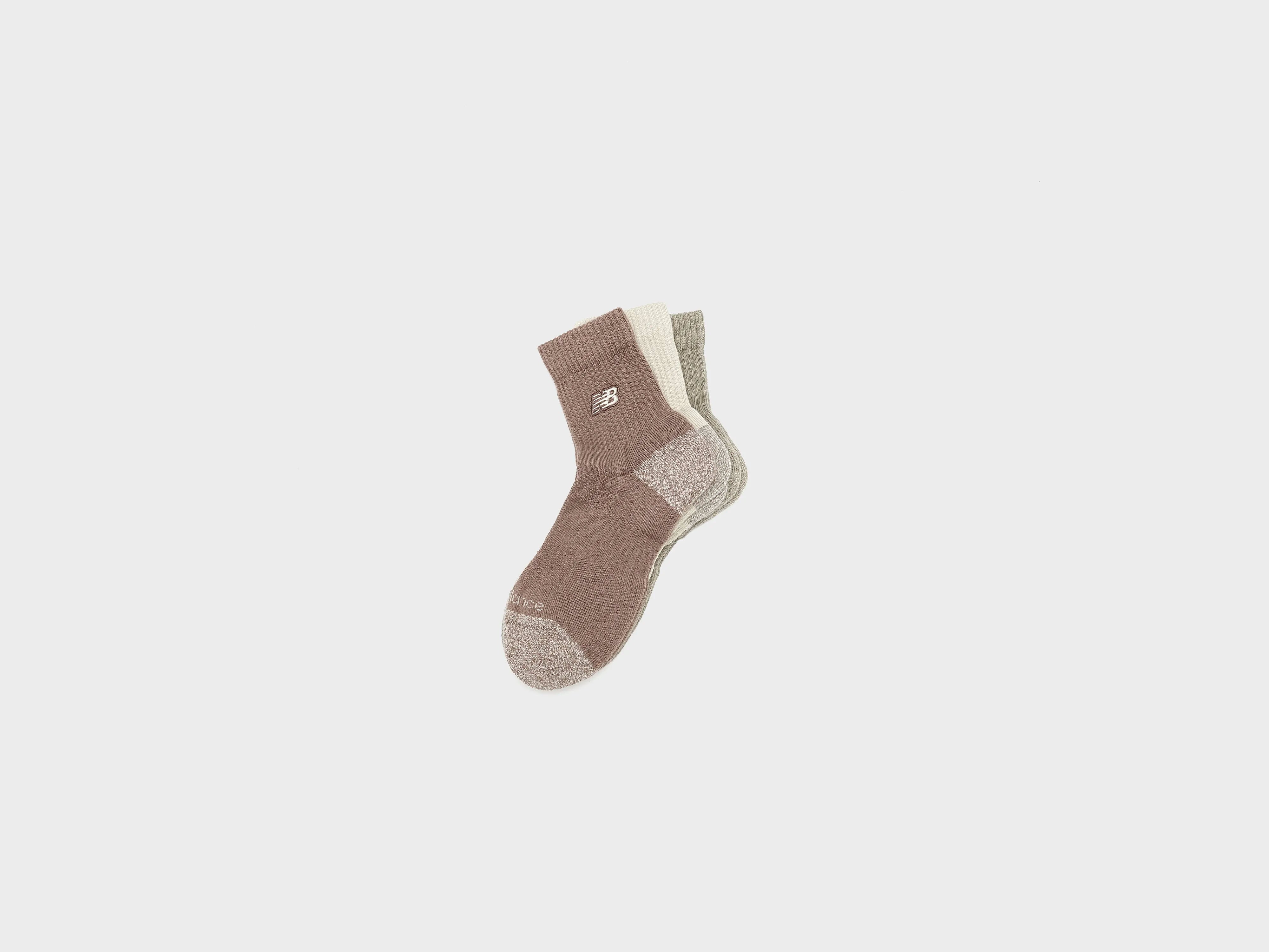 Active Premium QTR Socks for Women (261 / W / BROWN)