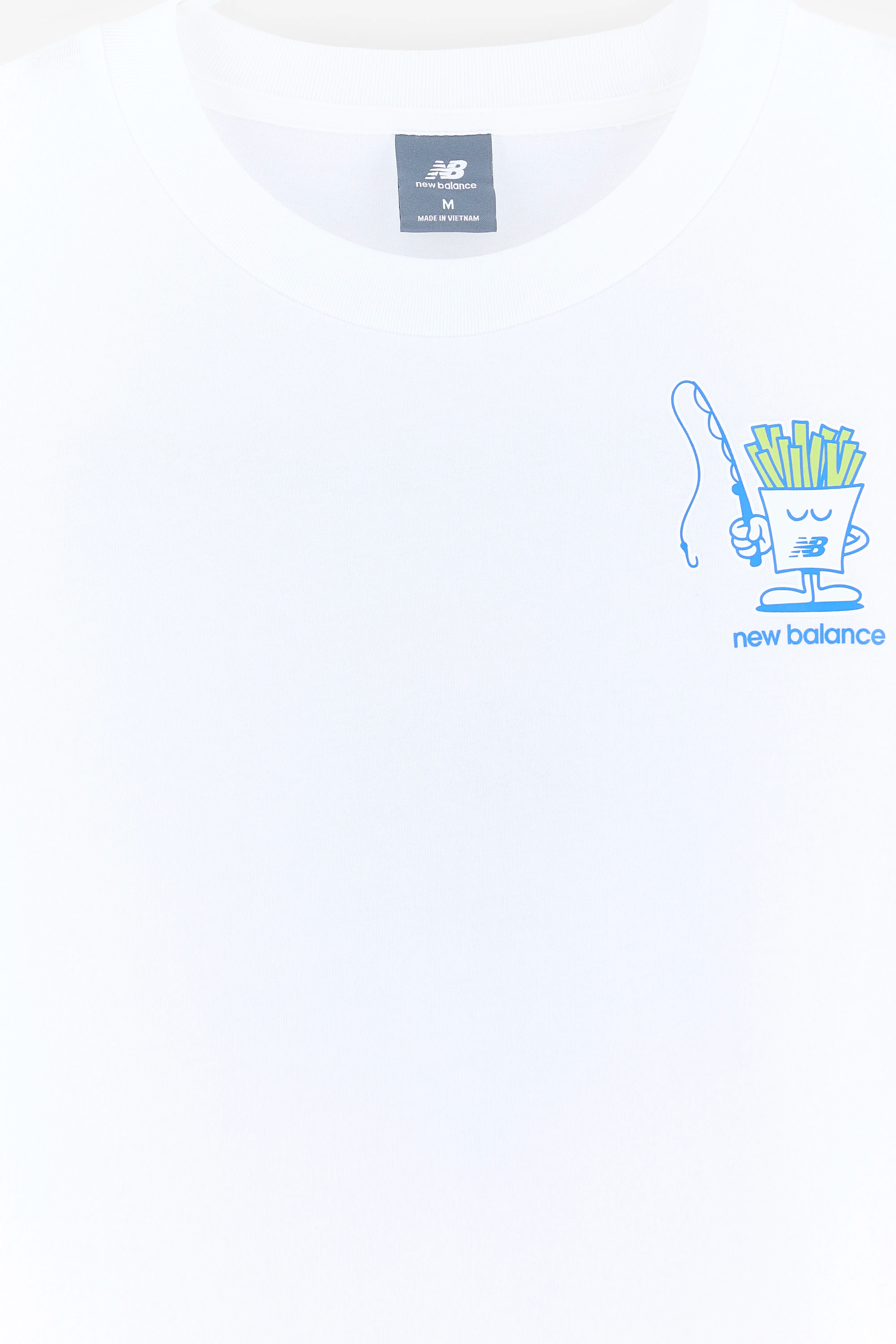 Fish and Chips T-Shirt (261 / M / WHITE)