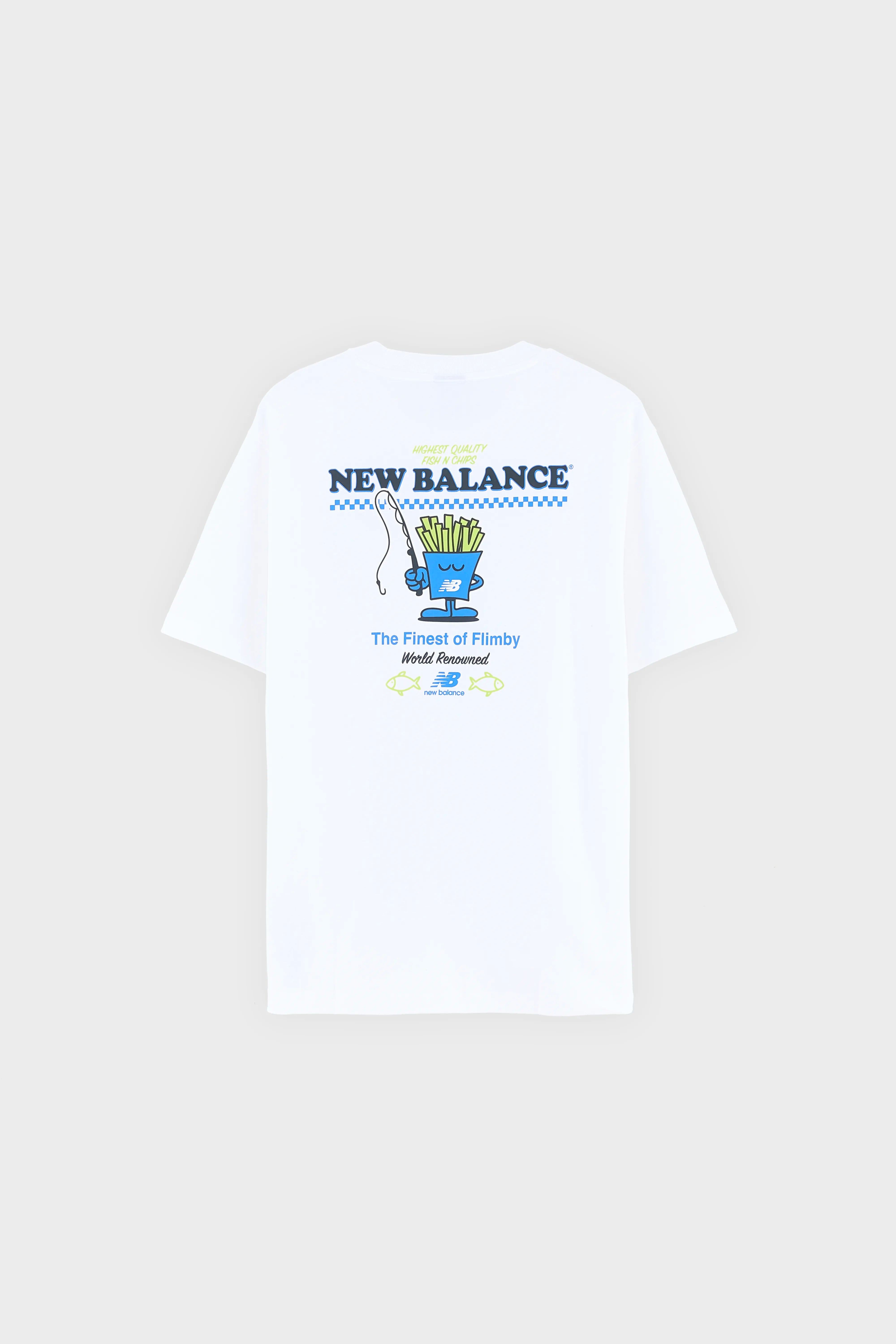 Fish and Chips T-Shirt (261 / M / WHITE)