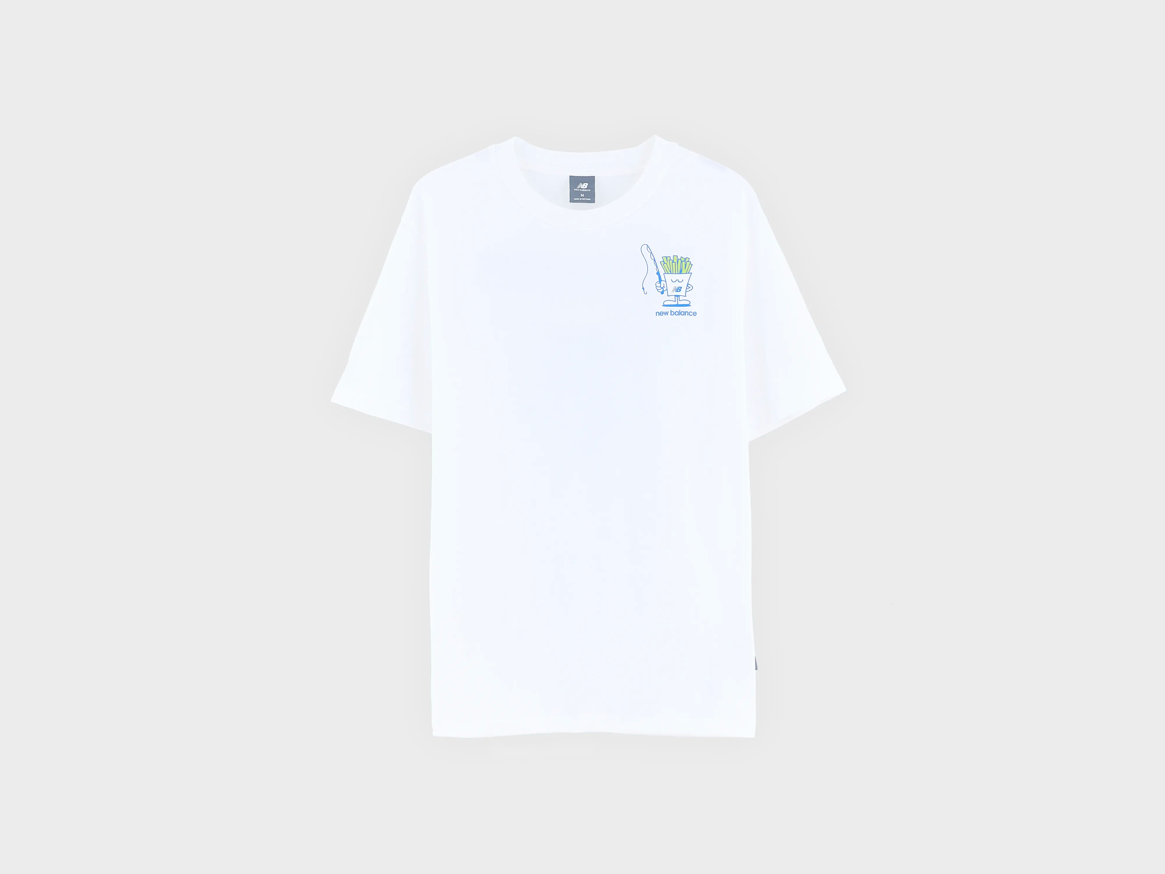 Fish and Chips T-Shirt (261 / M / WHITE)