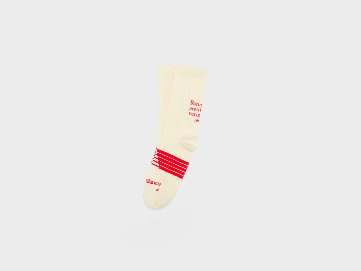 Marathon Pro Run Crew Socks for Men (262 / M / CREAM)