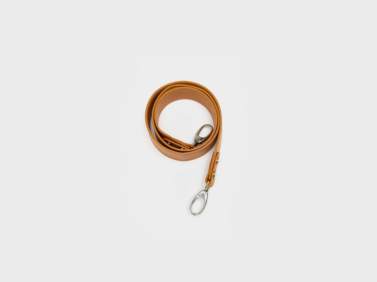 Taschengurt Reed aus naturgegerbtem Leder (262 / W / TAN)