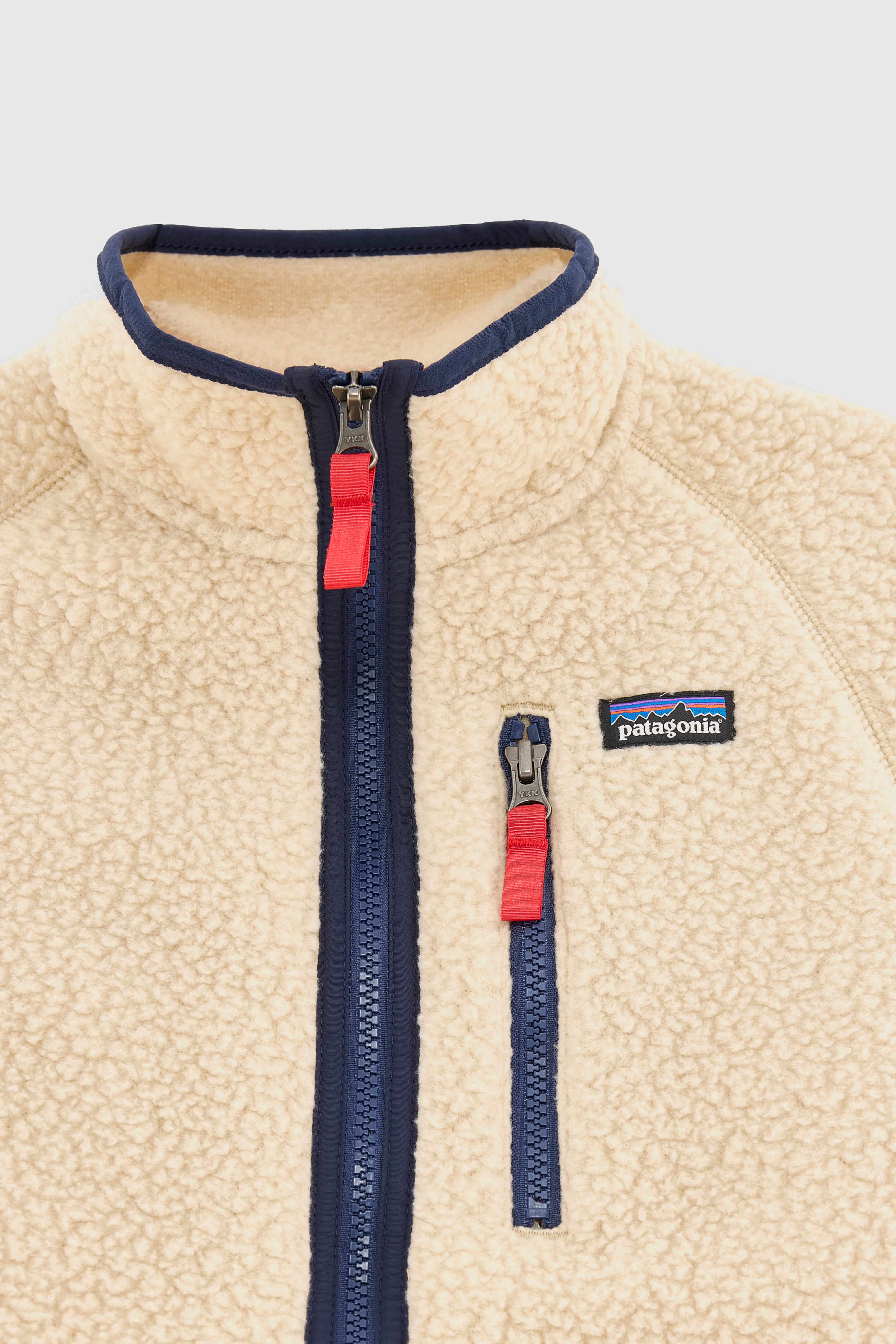 Veste polaire Retro Pile pour enfants (242 / B / BEIGE)