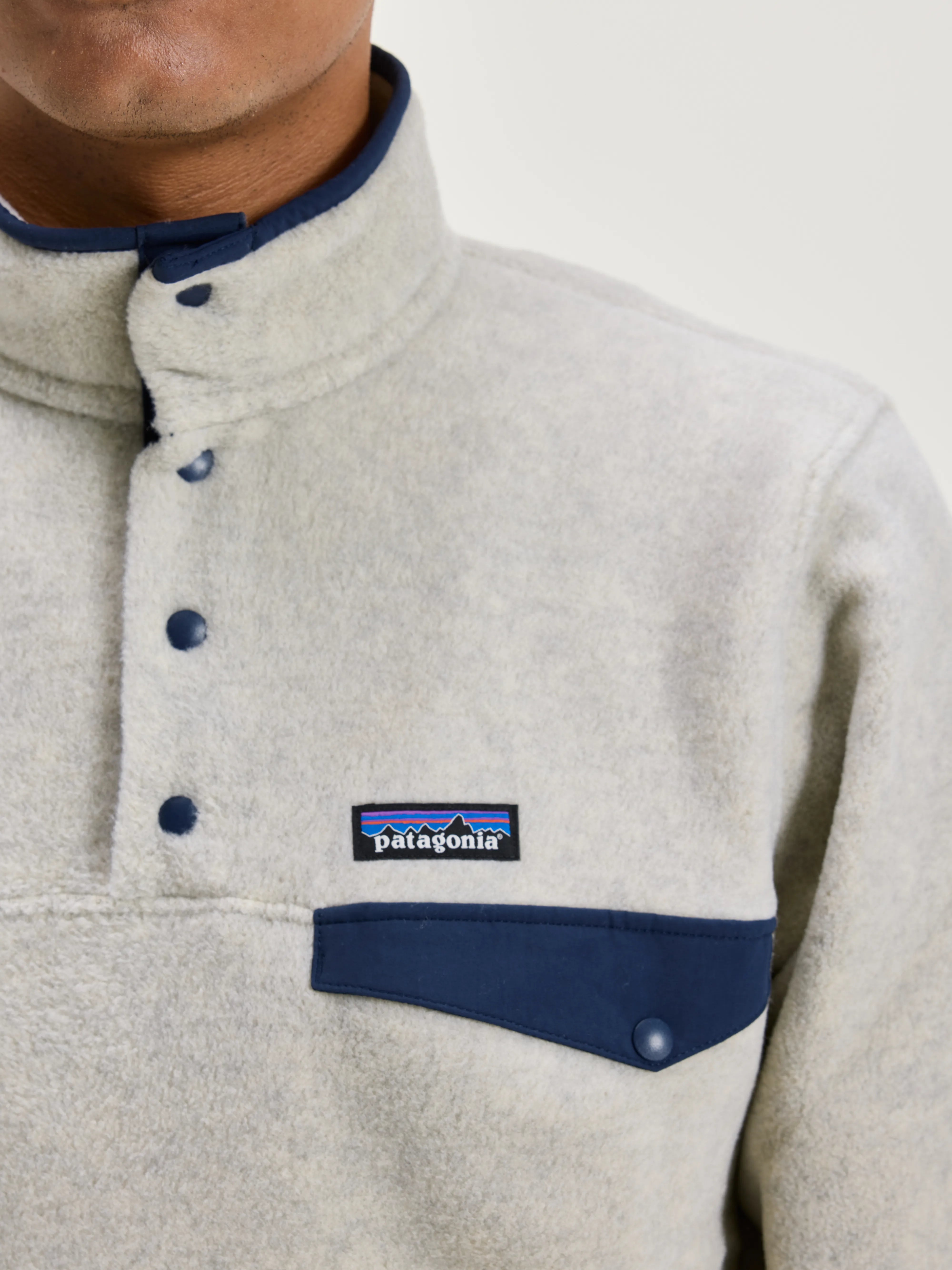 Synchilla Snap-T Fleece Pullover voor heren (242 / M / OATMEAL)