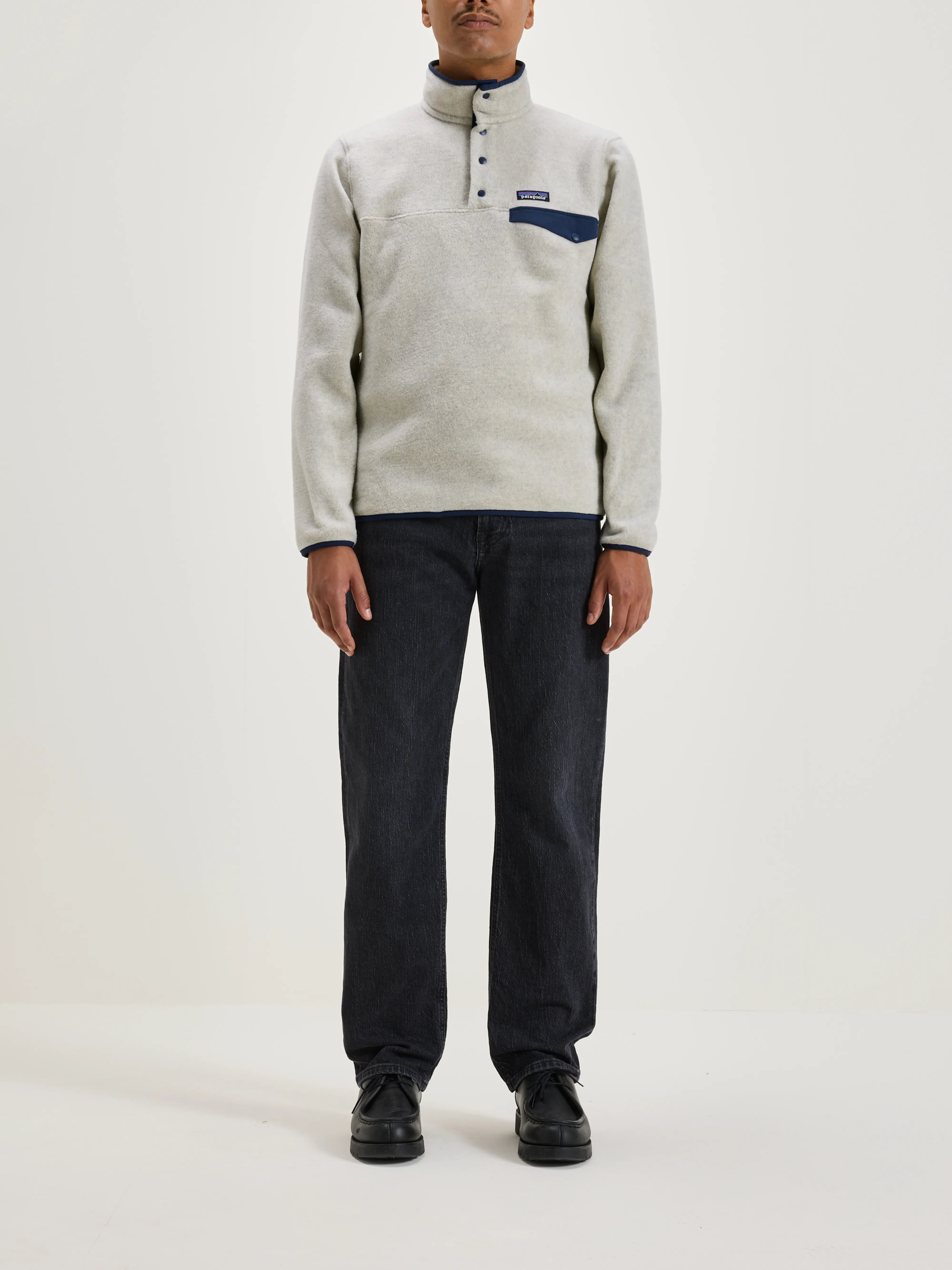 Synchilla Snap-T Fleece Pullover voor heren (242 / M / OATMEAL)
