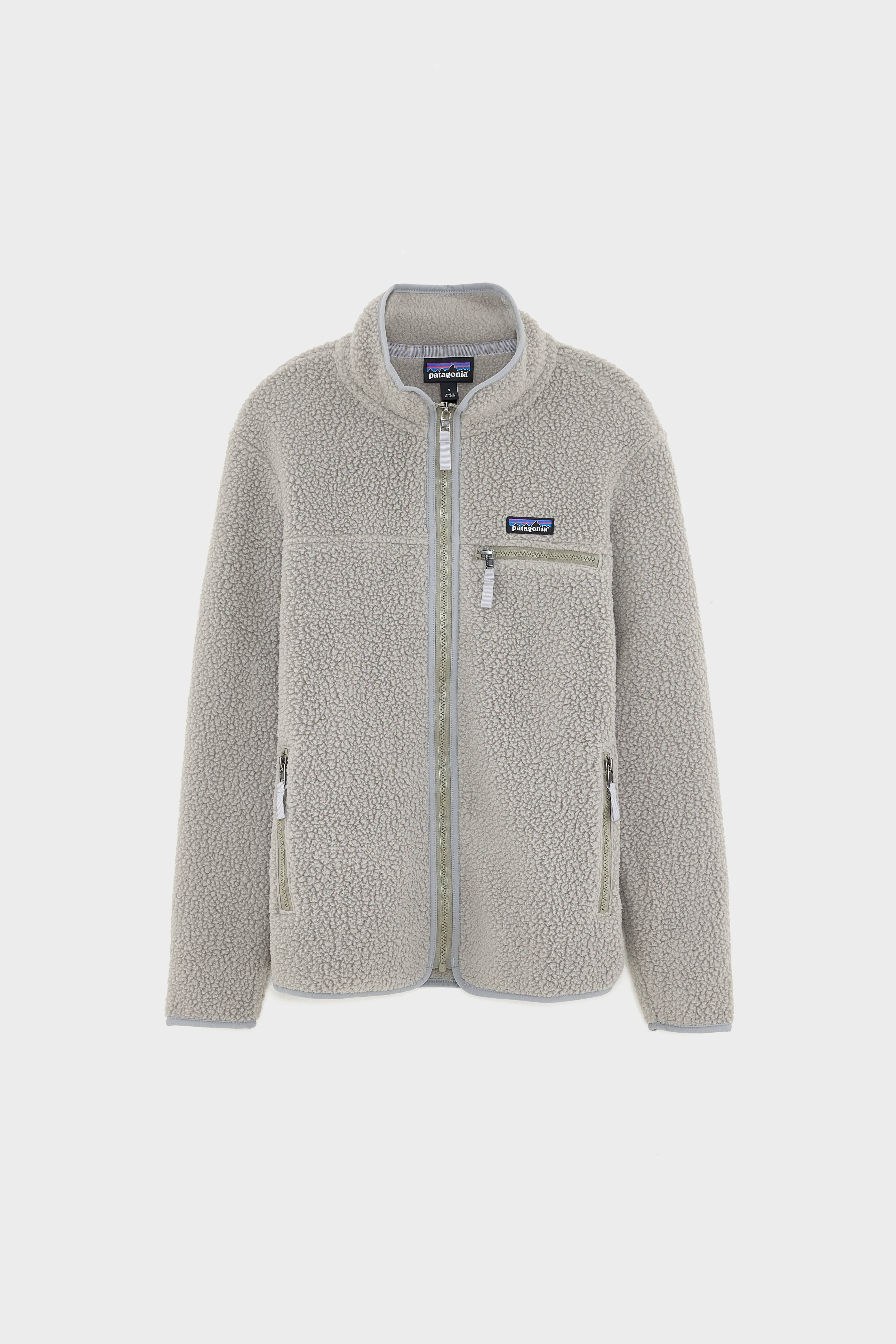 Women's Retro Pile Fleece Jacket (251 / W / GREEN)