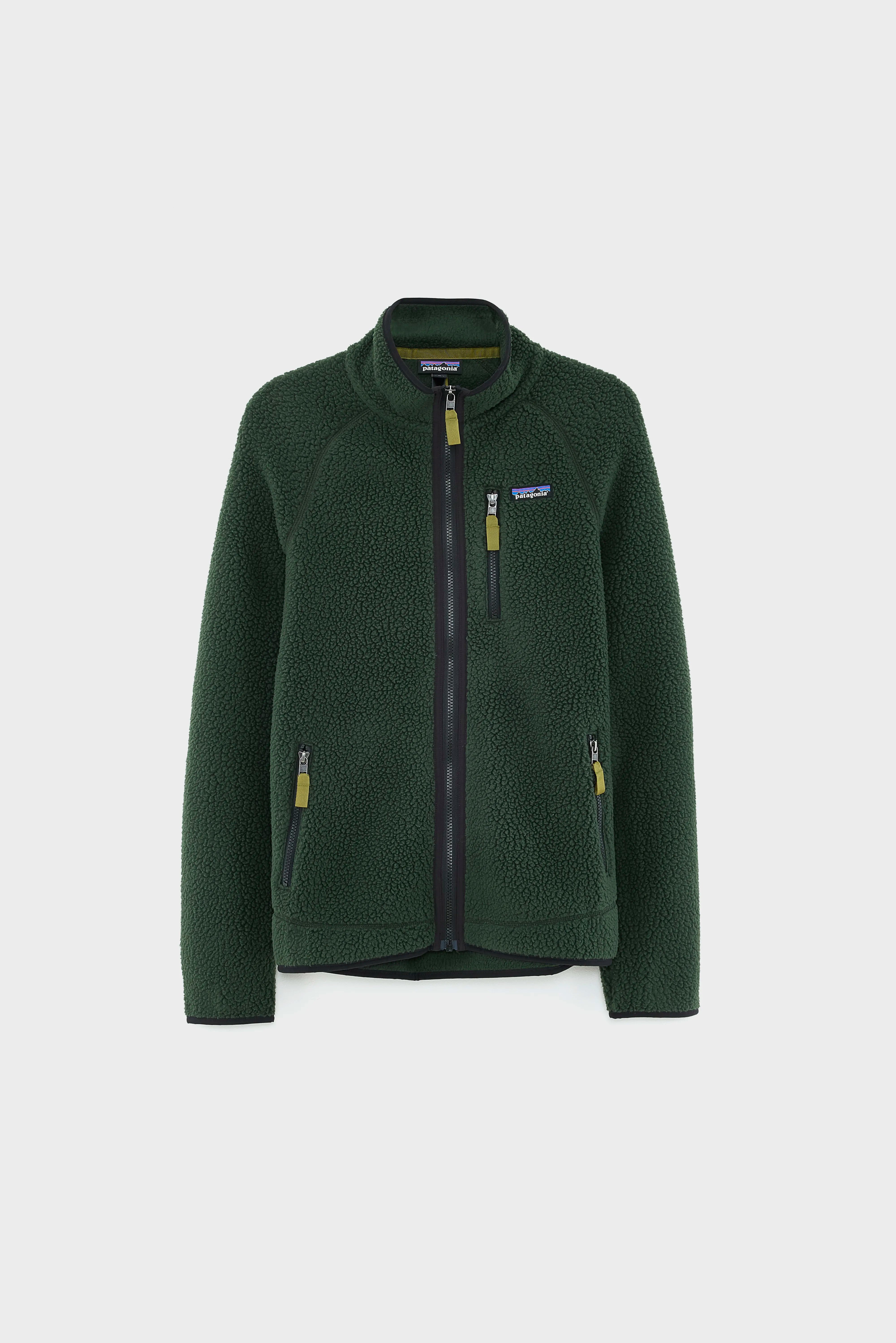 Men's Retro Pile Fleece Jacket  (252 / M / GREEN)