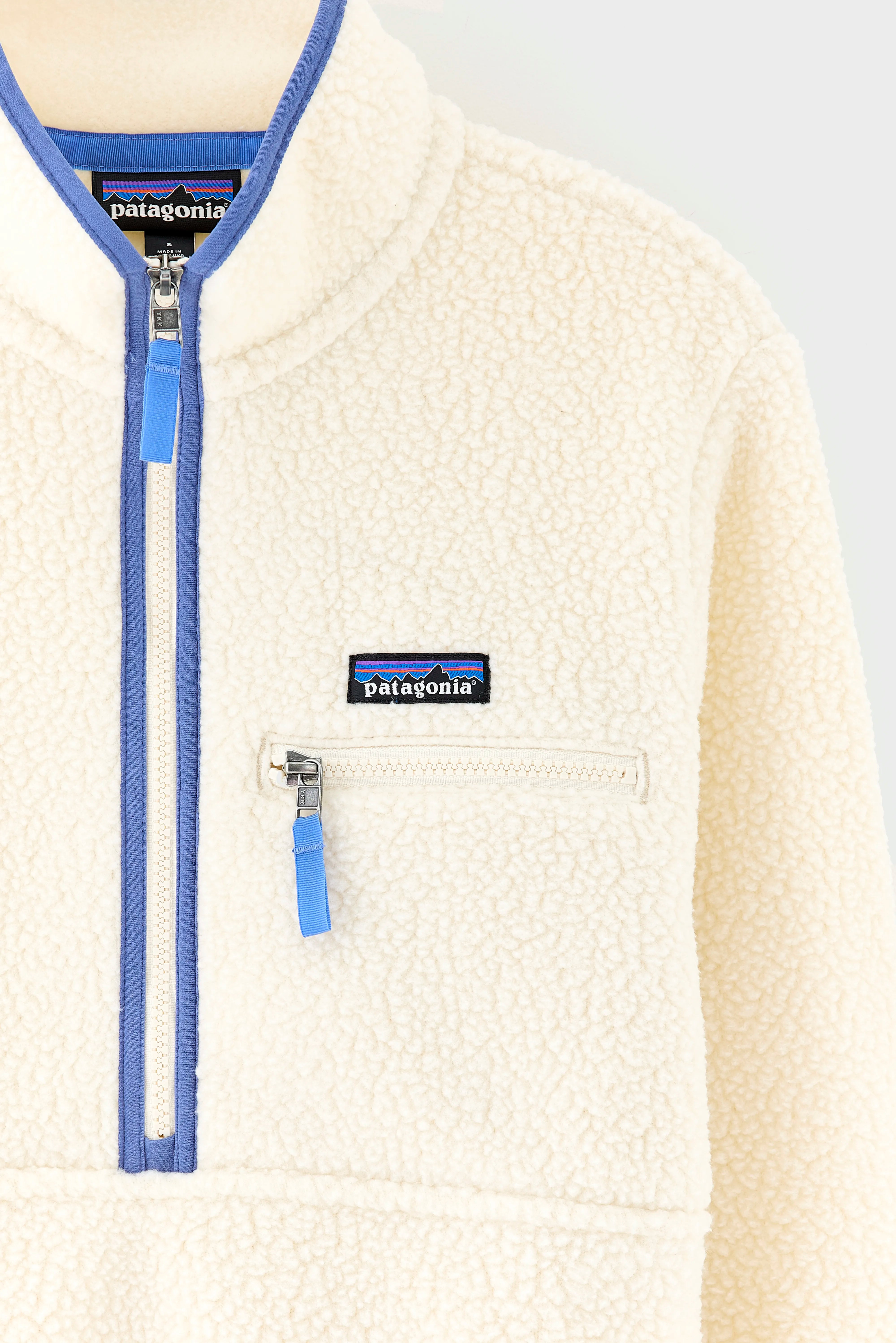 Women's Retro Pile Marsupial Pullover (252 / W / BEIGE)