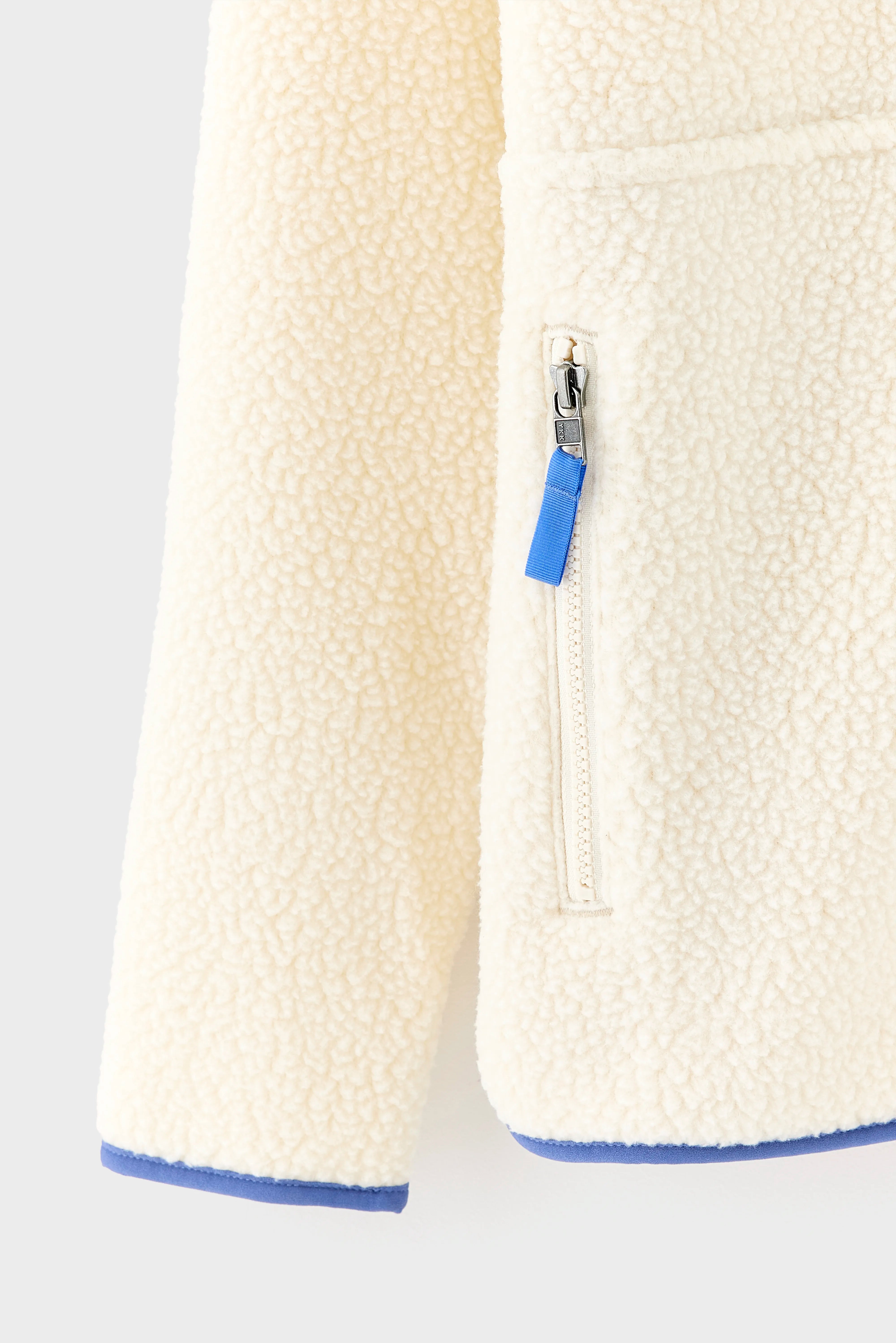 Women's Retro Pile Marsupial Pullover (252 / W / BEIGE)