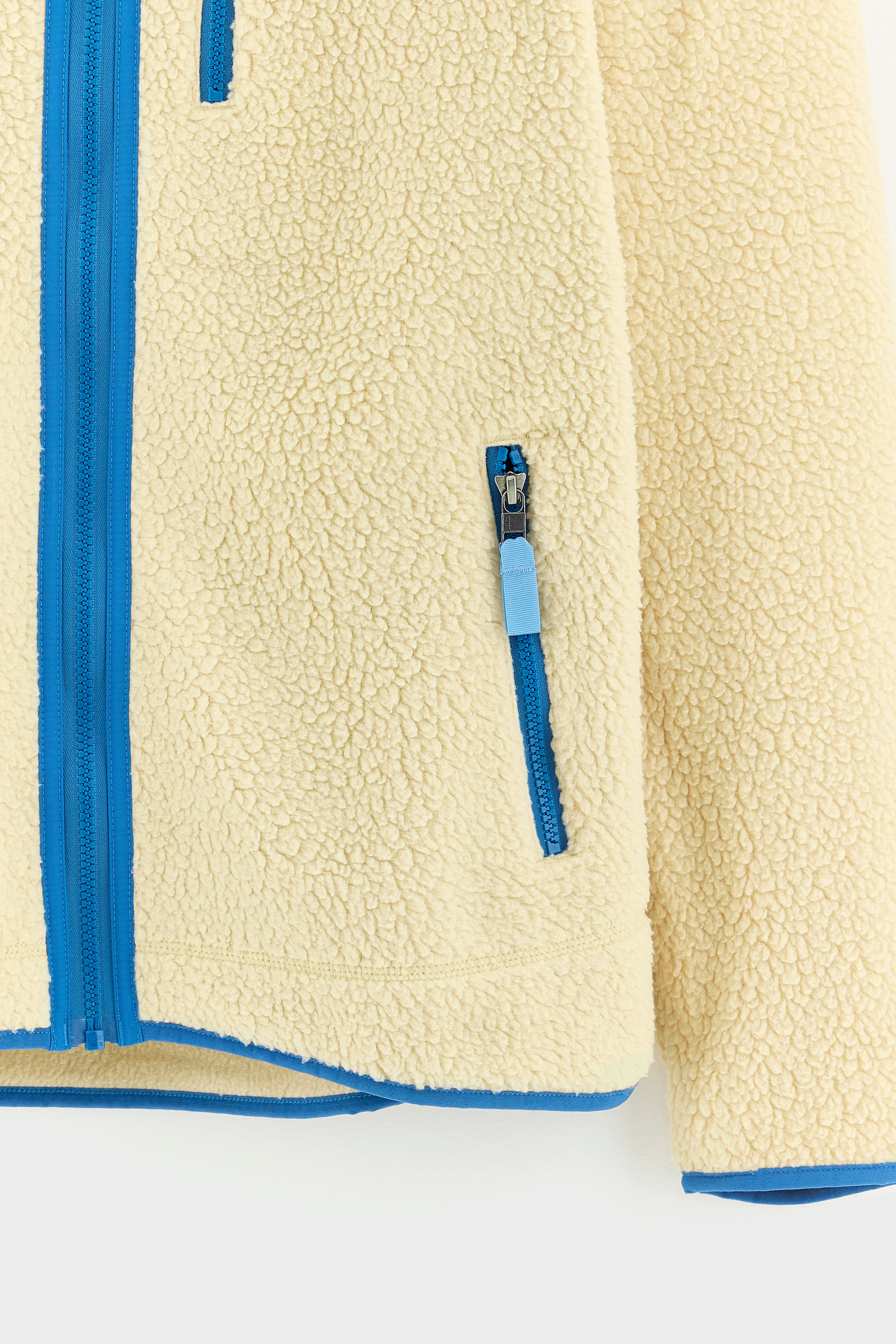 Men's Retro Pile Fleece Jacket (261 / M / BEIGE)