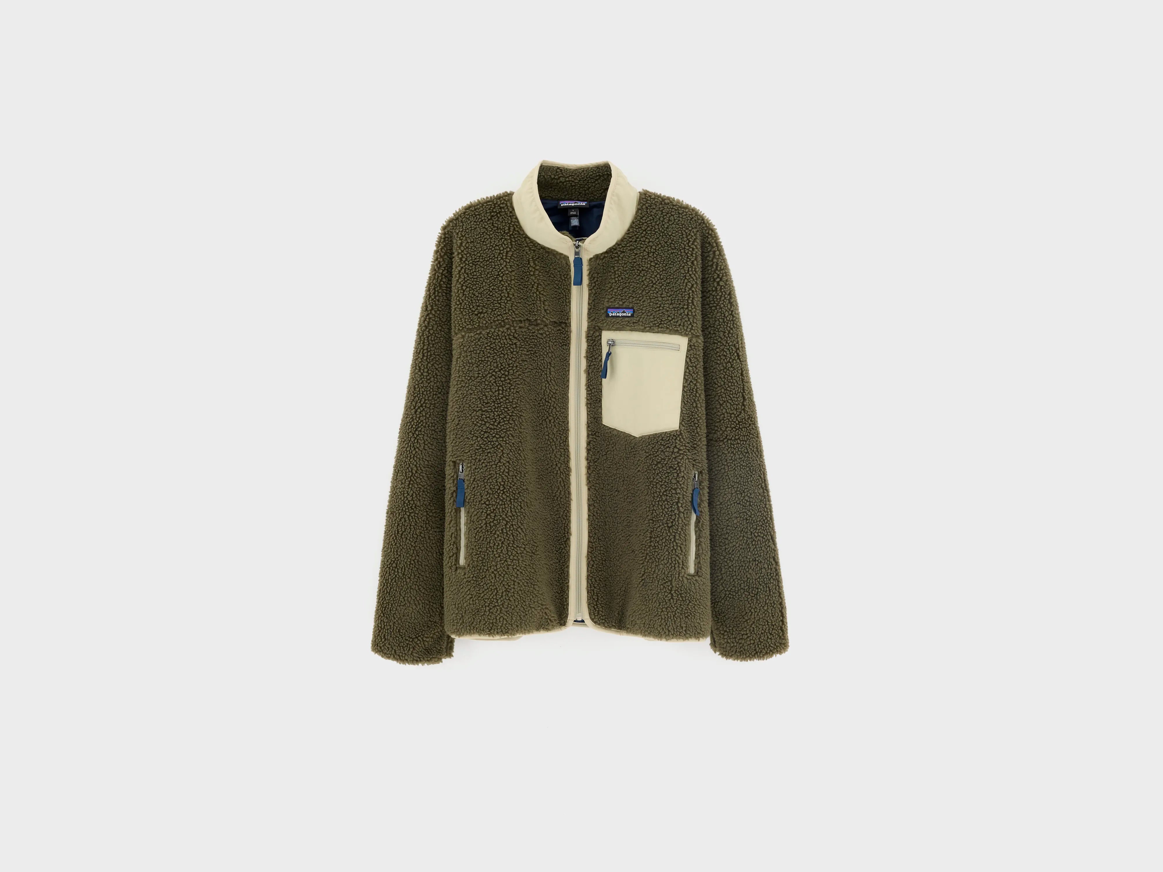 Classic Retro-X Fleece Jacket for Men (262 / M / KAKI)