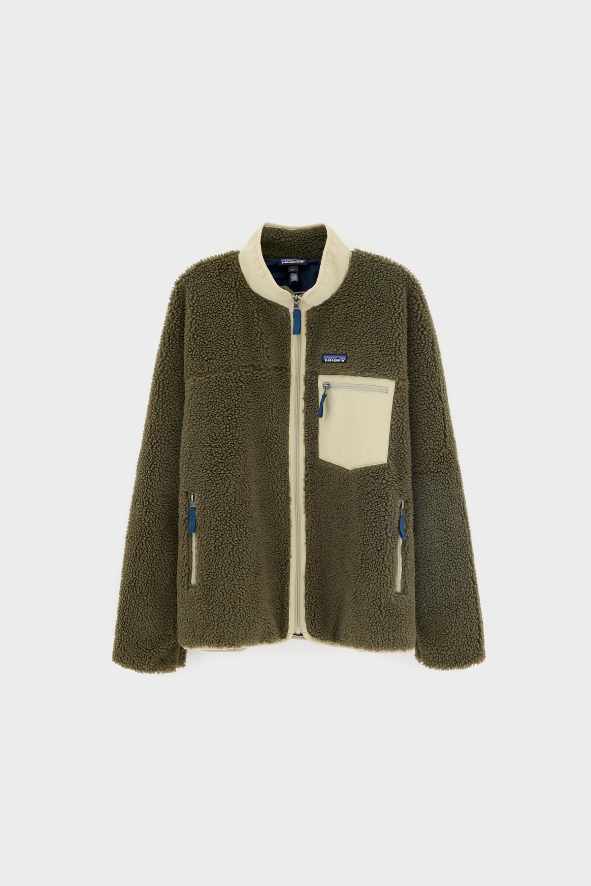 Classic Retro-X Fleece Jacket for Men (262 / M / KAKI)