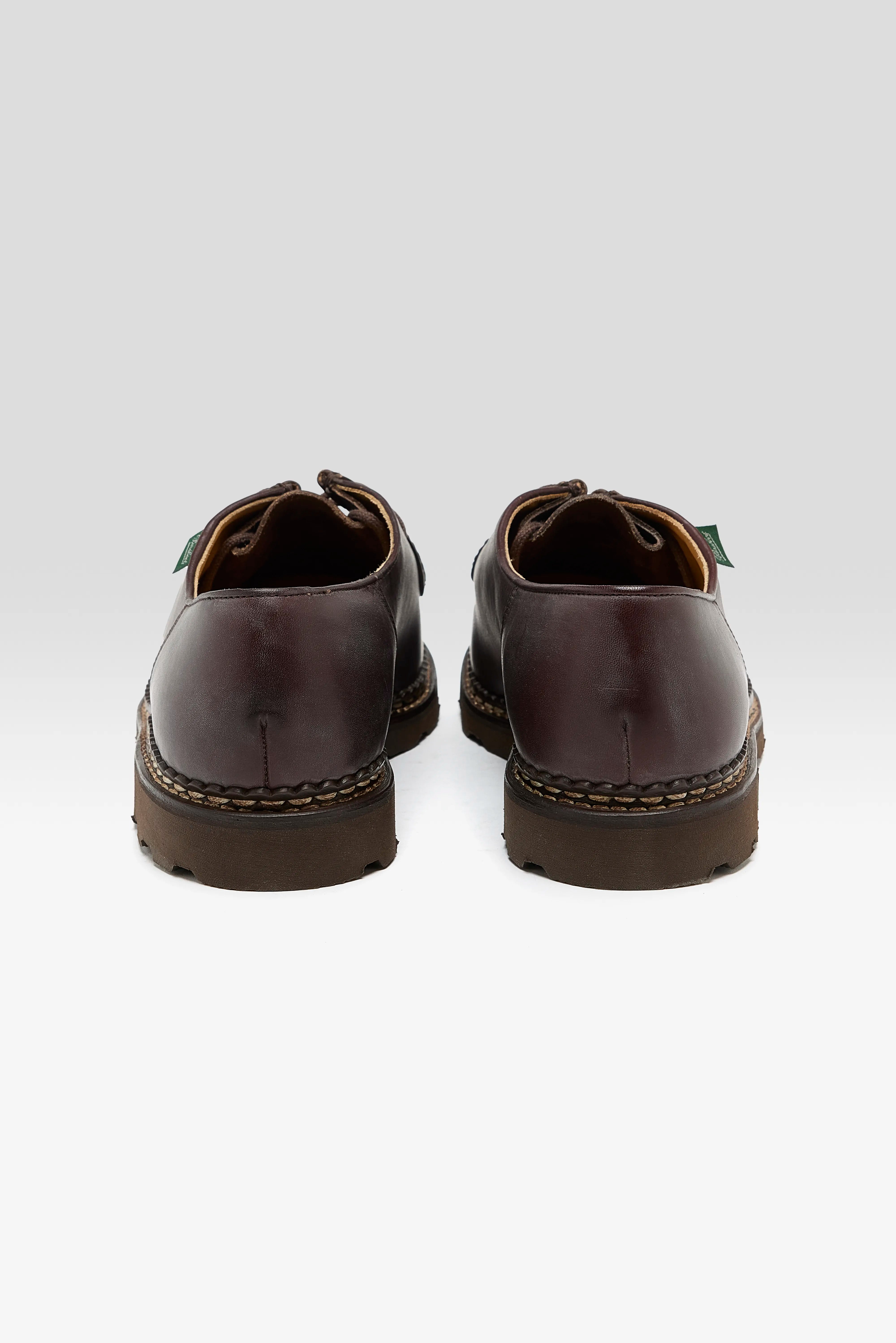 Michael Leather Derby Shoes voor Mannen (252 / M / BROWN)