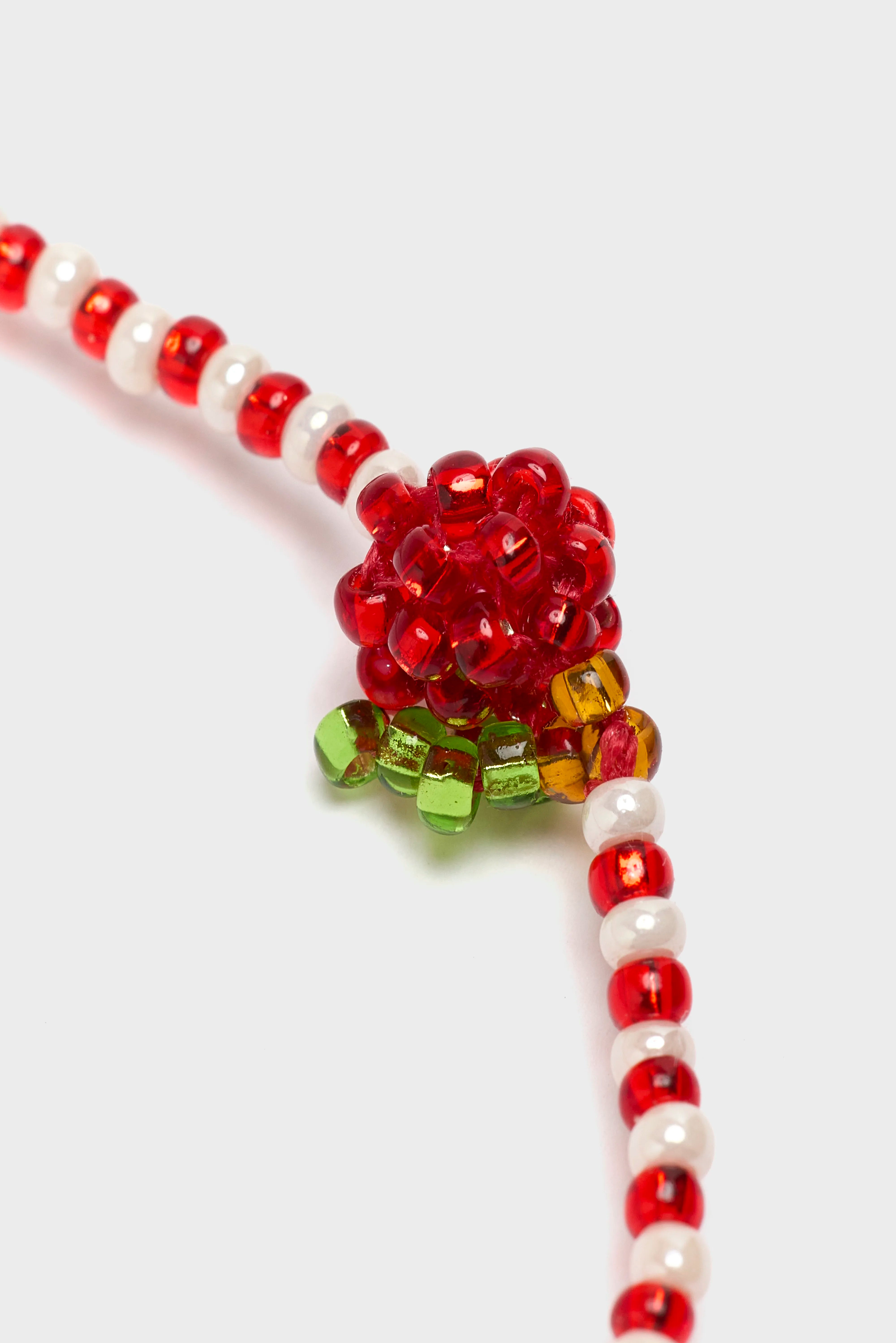 Mini Striped Apple Bracelet (261 / W / RED)