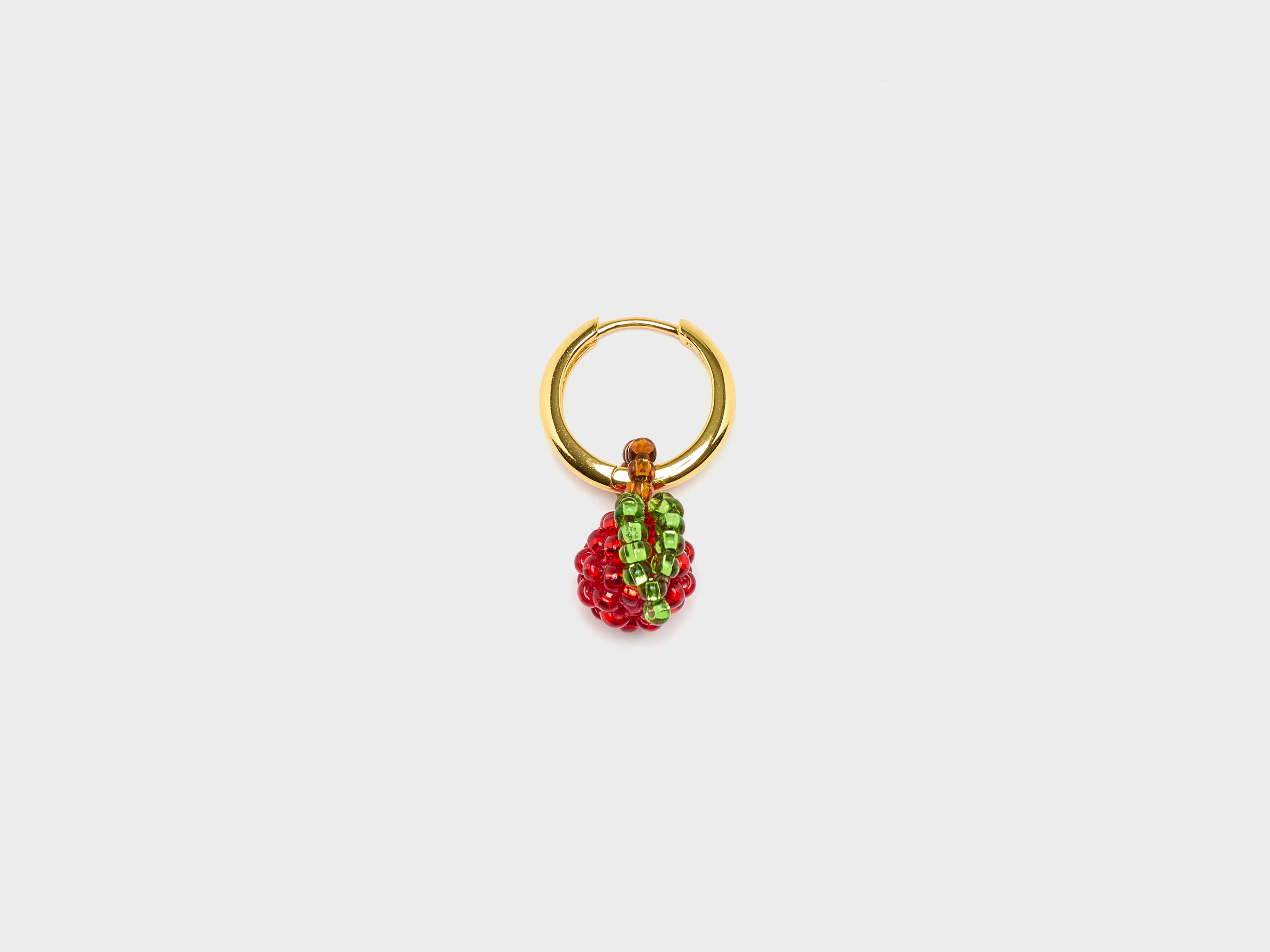 Boucle d'oreille Mini Pomme (261 / W / GOLD)
