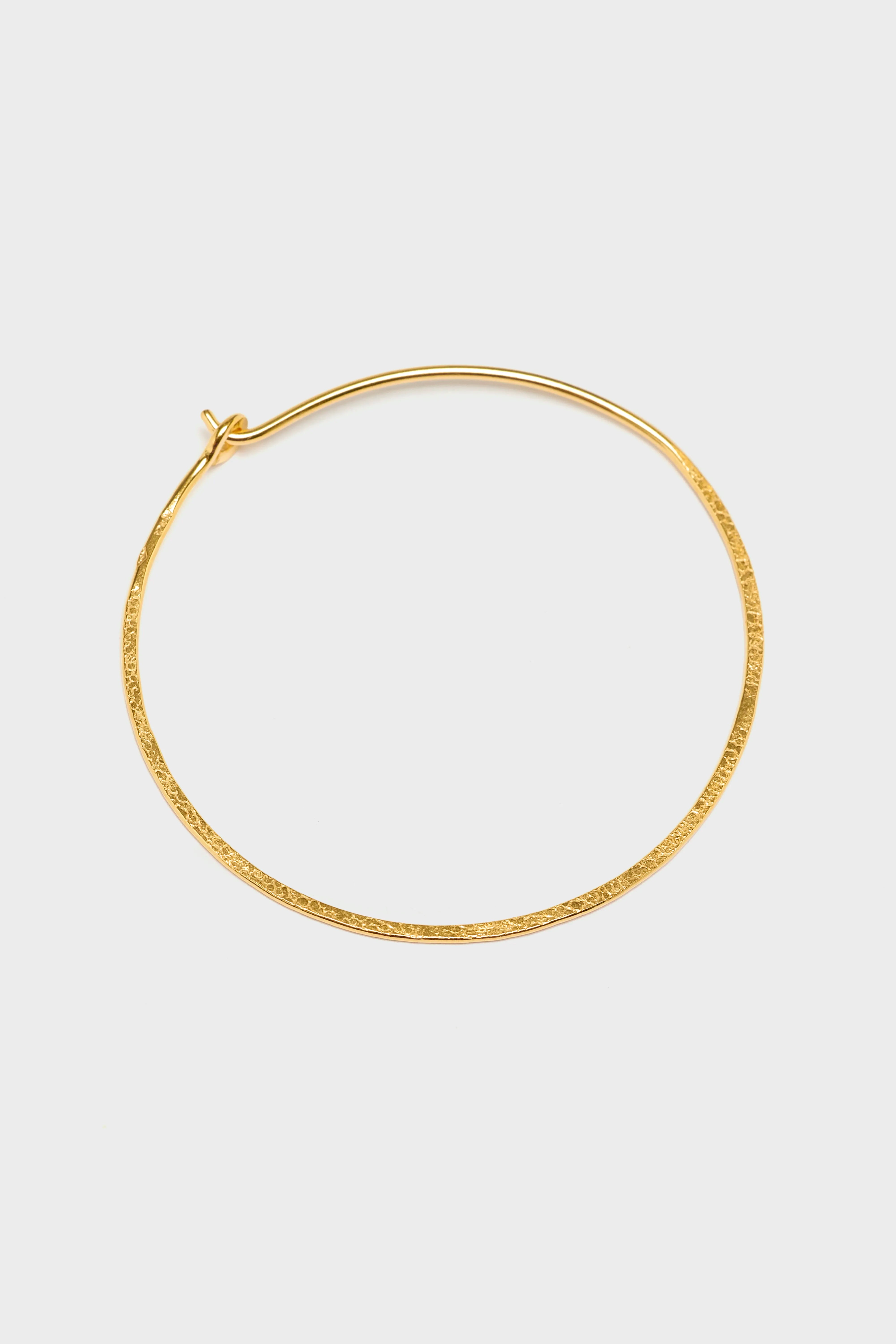 Large Hoop Earrings (252 / W / GOLD)