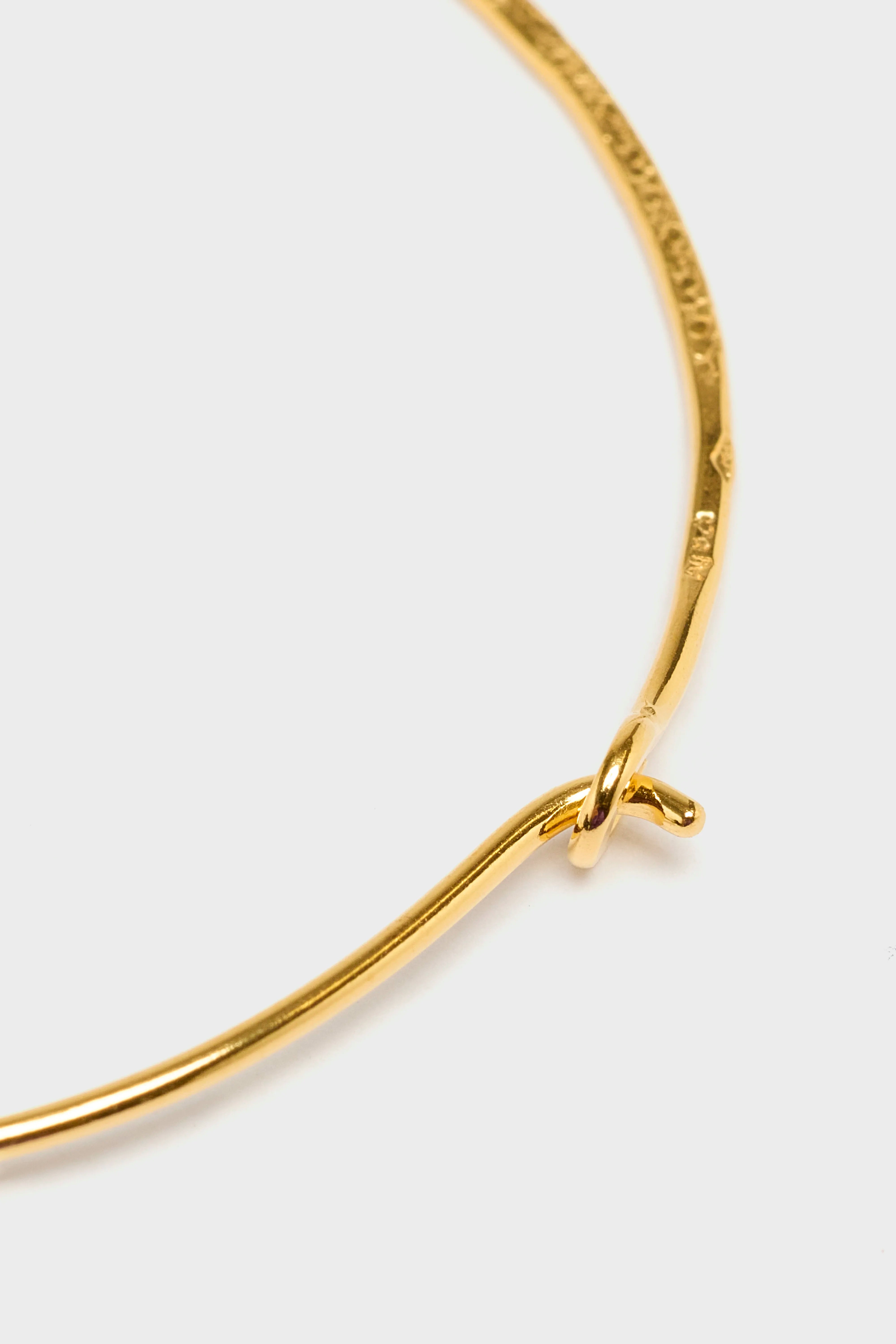 Large Hoop Earrings (252 / W / GOLD)