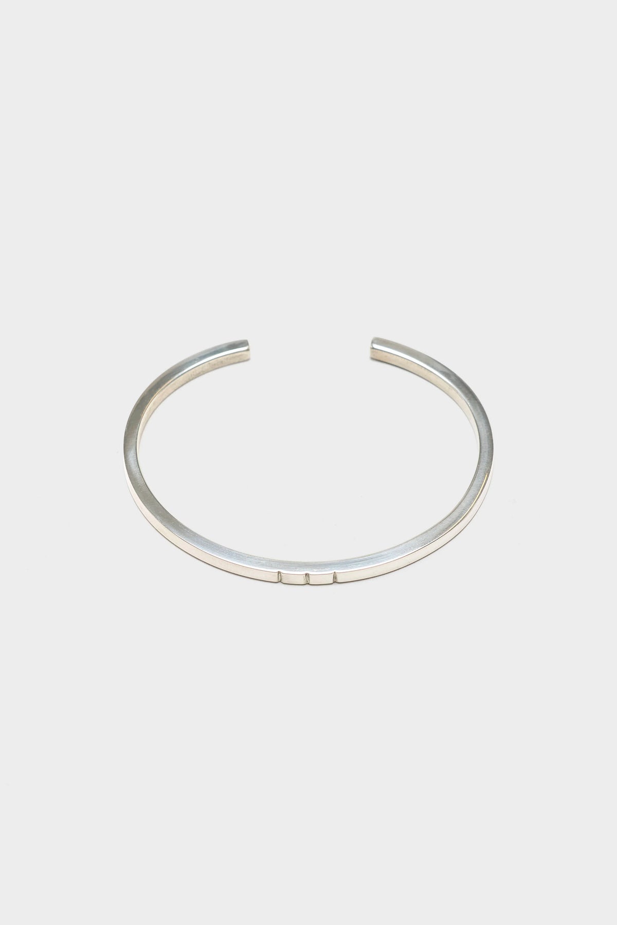 Square Bangle Bracelet (262 / U / SILVER)