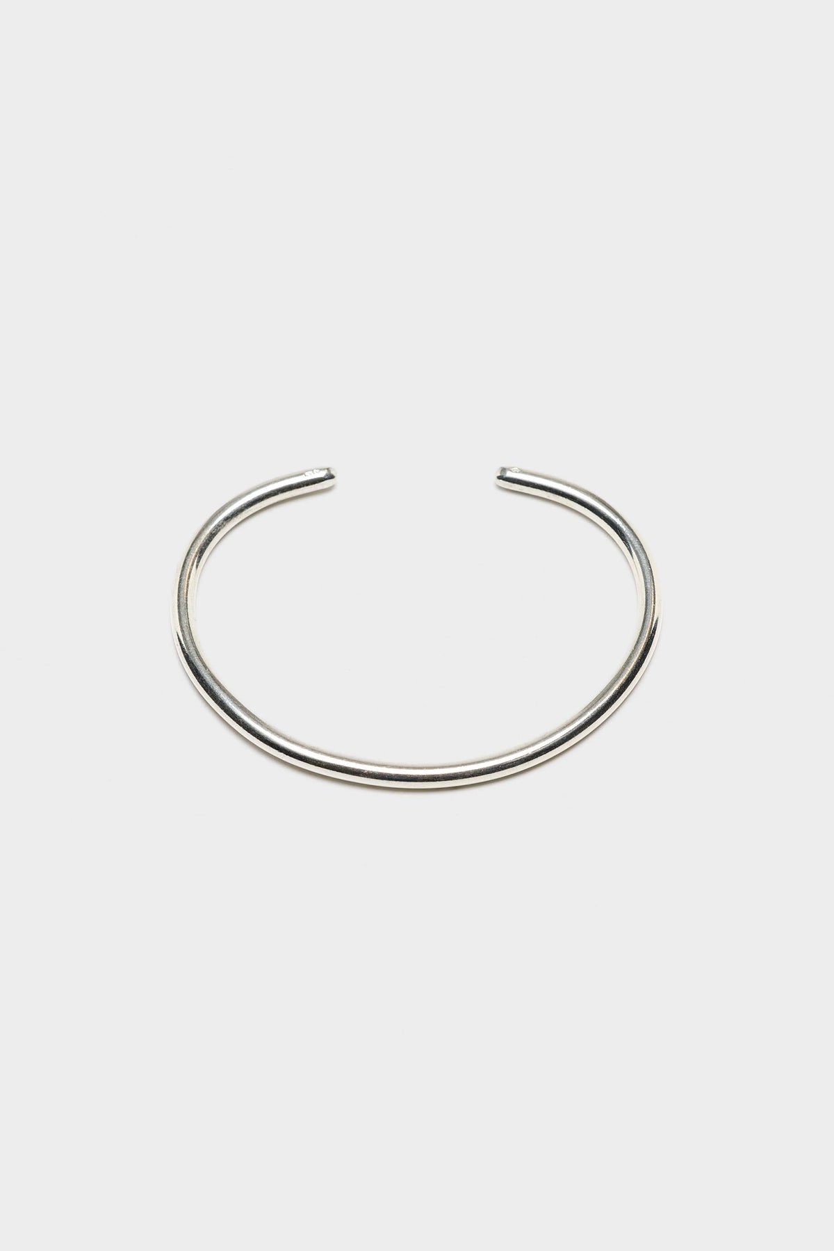 Round Bangle Bracelet (262 / U / SILVER)