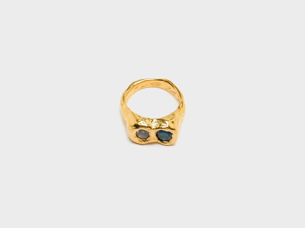 Buzo Topaz Ring (261 / W / BLUE)
