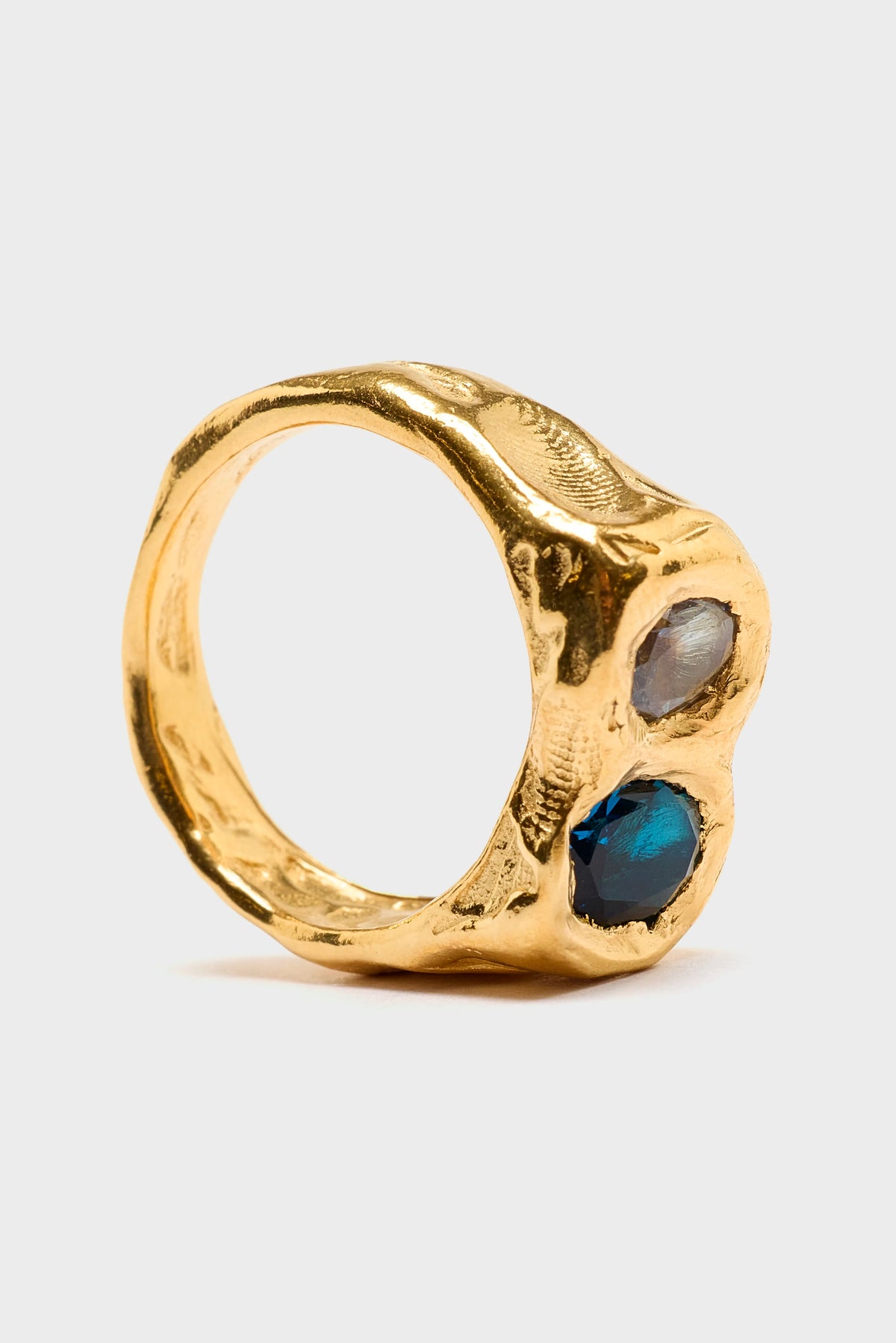 Bague Buzo Topaze (261 / W / BLUE)